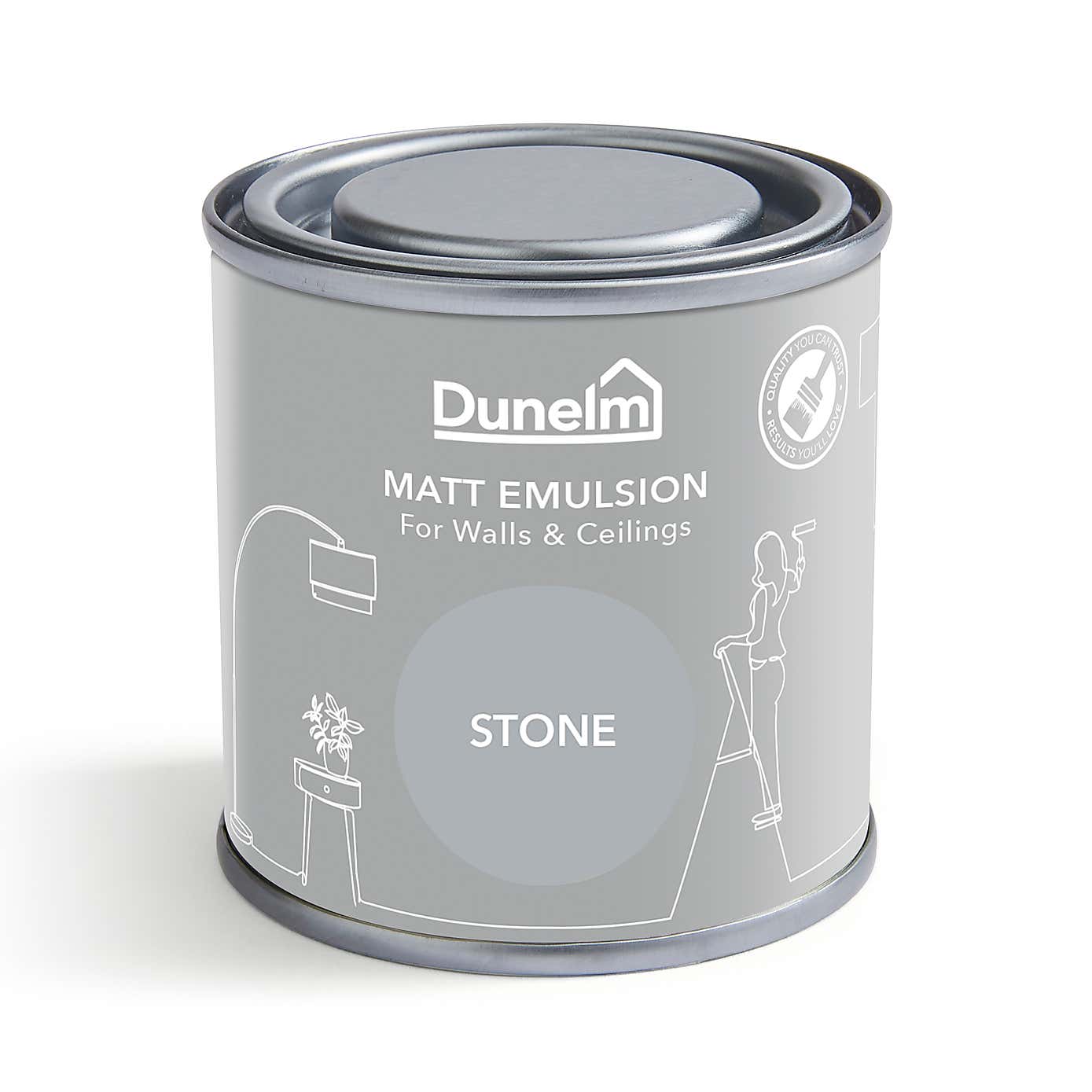 Dunelm Stone Matt Emulsion Paint