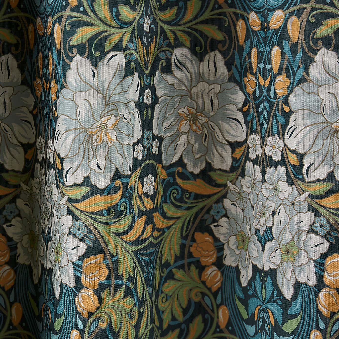 Loretta Floral Eyelet Curtains