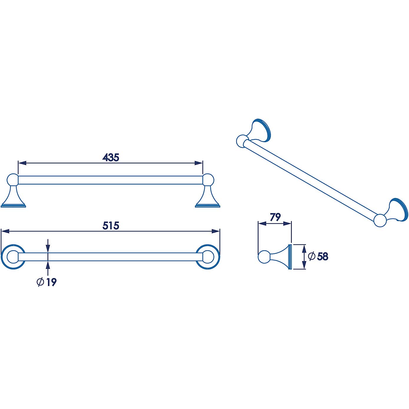Westminster Towel Rail