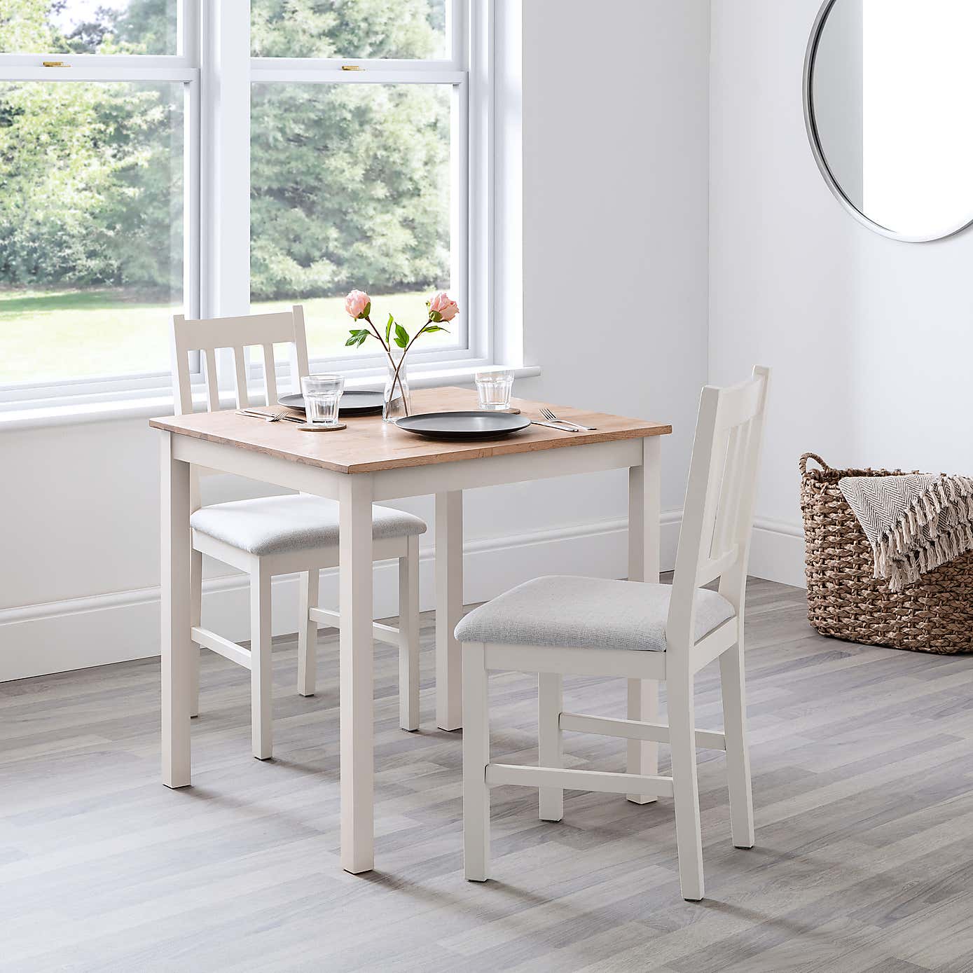 Coxmoor Set of 2 Dining Chairs Ivory