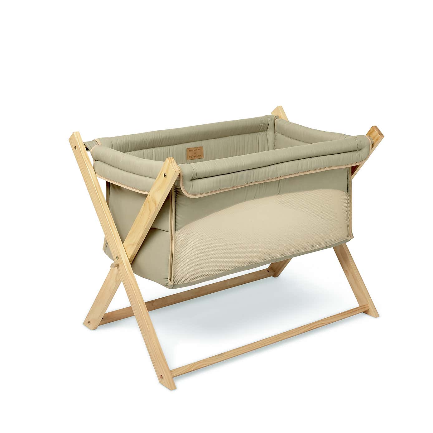Clair de Lune Organic Folding Crib