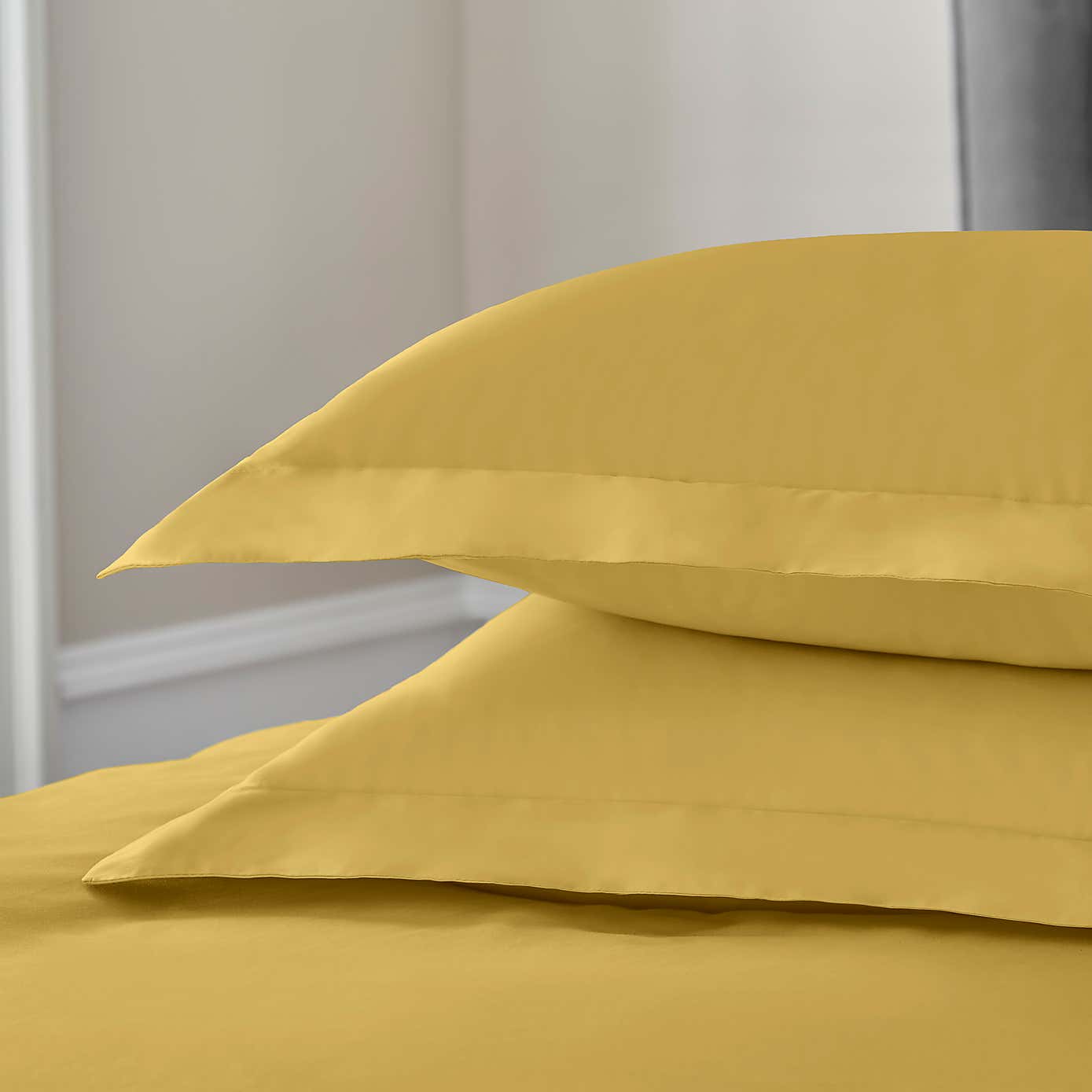 Dorma Egyptian Cotton 400 Thread Count Percale Continental Pillowcase