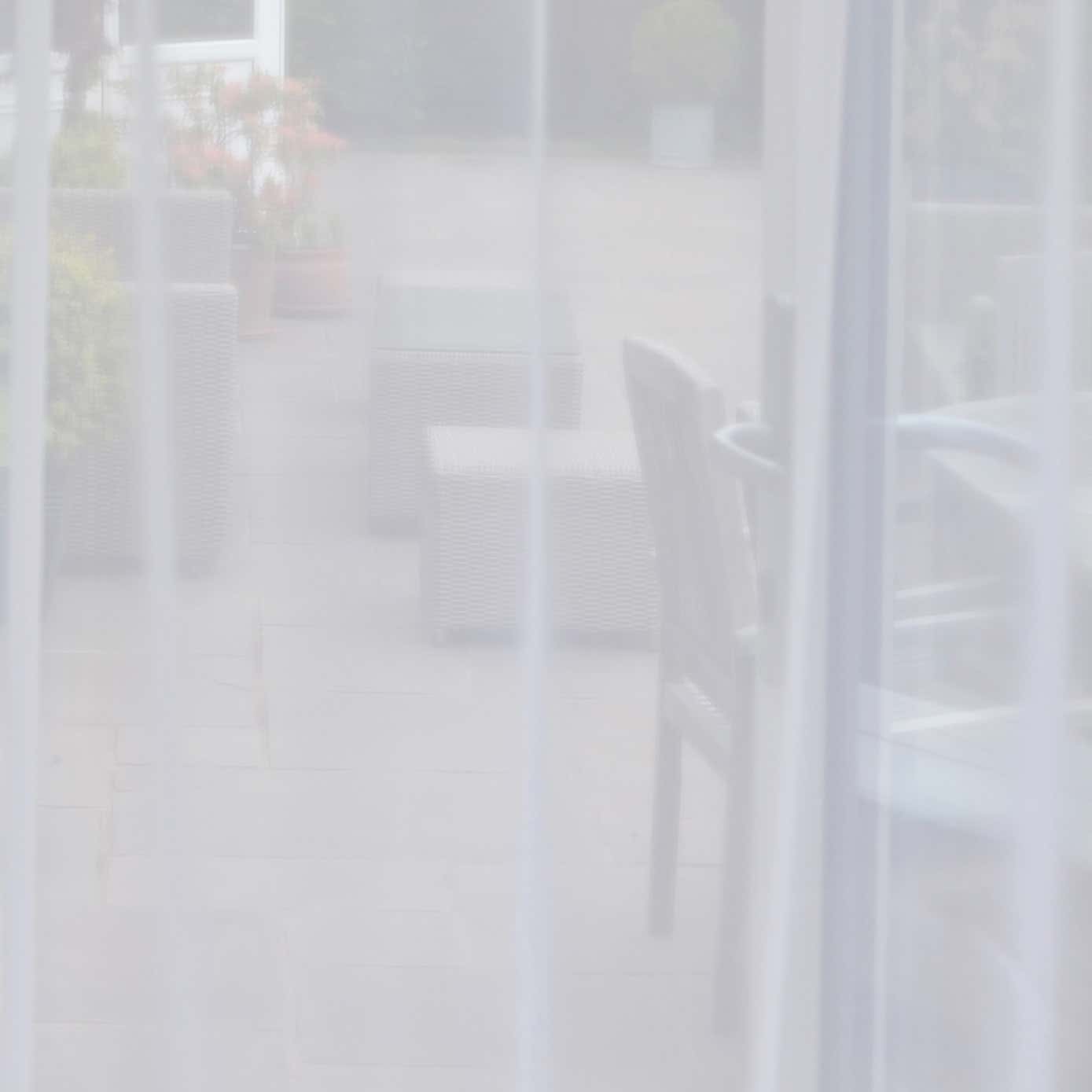 Sheer Elegance Slot Top Single Voile Panel