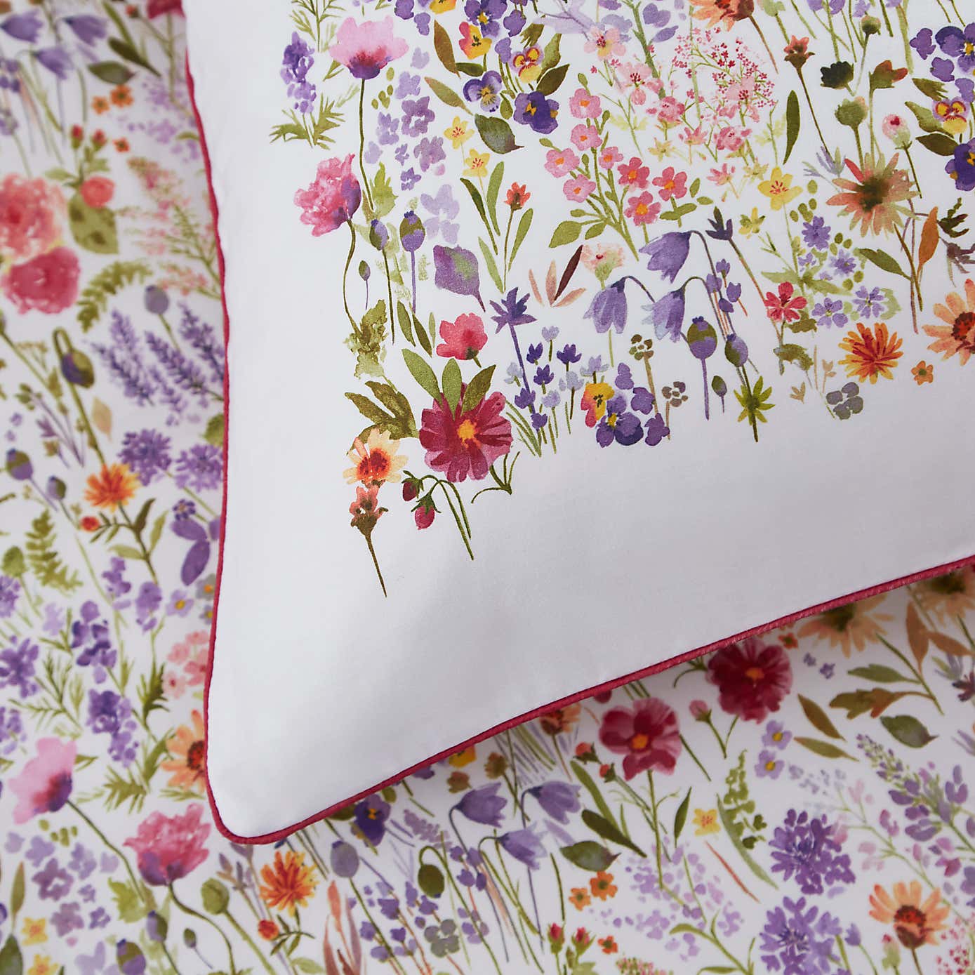 Dorma Modern Ditsy 300 Thread Count Standard Pillowcase Pair