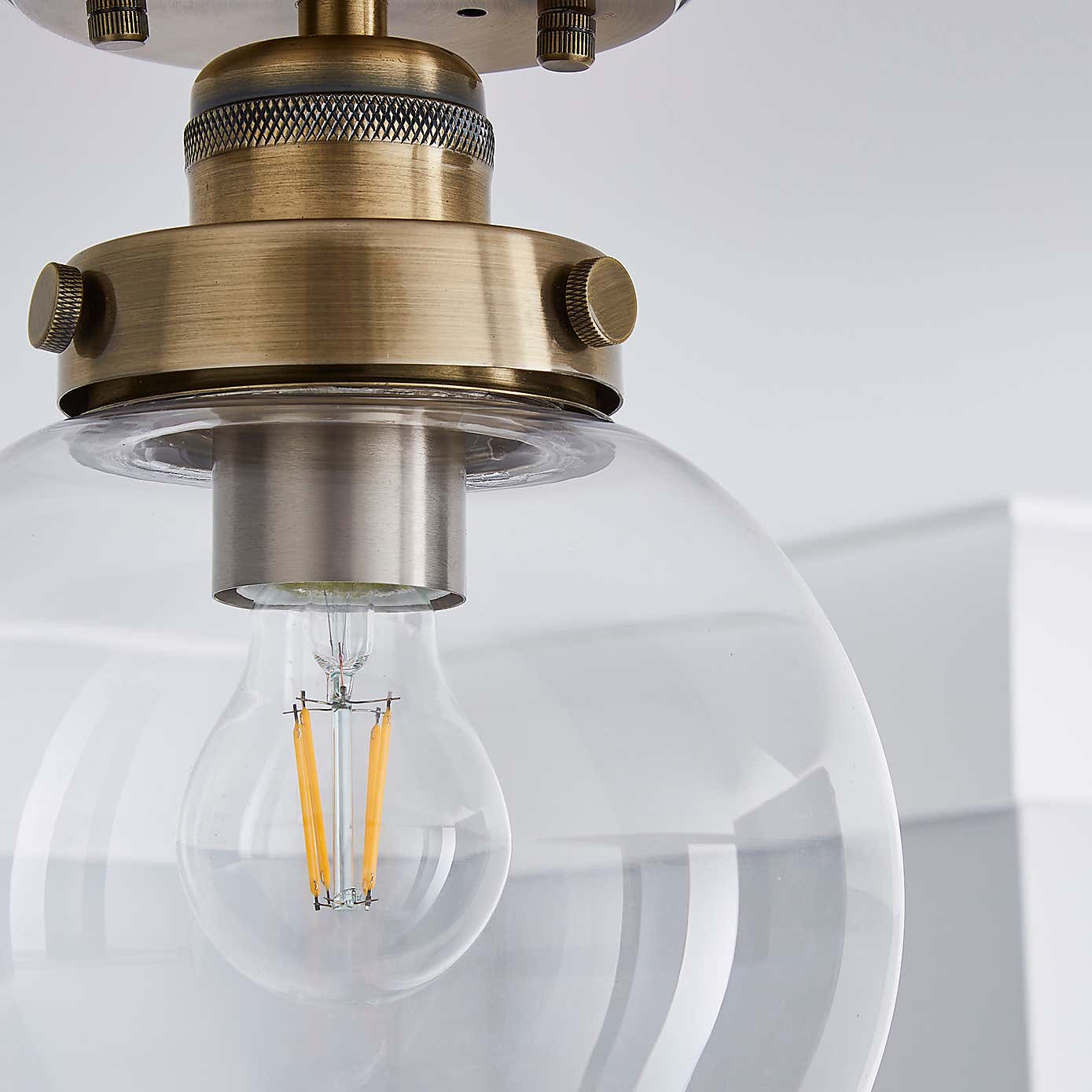 Broden Bathroom Flush Ceiling Light