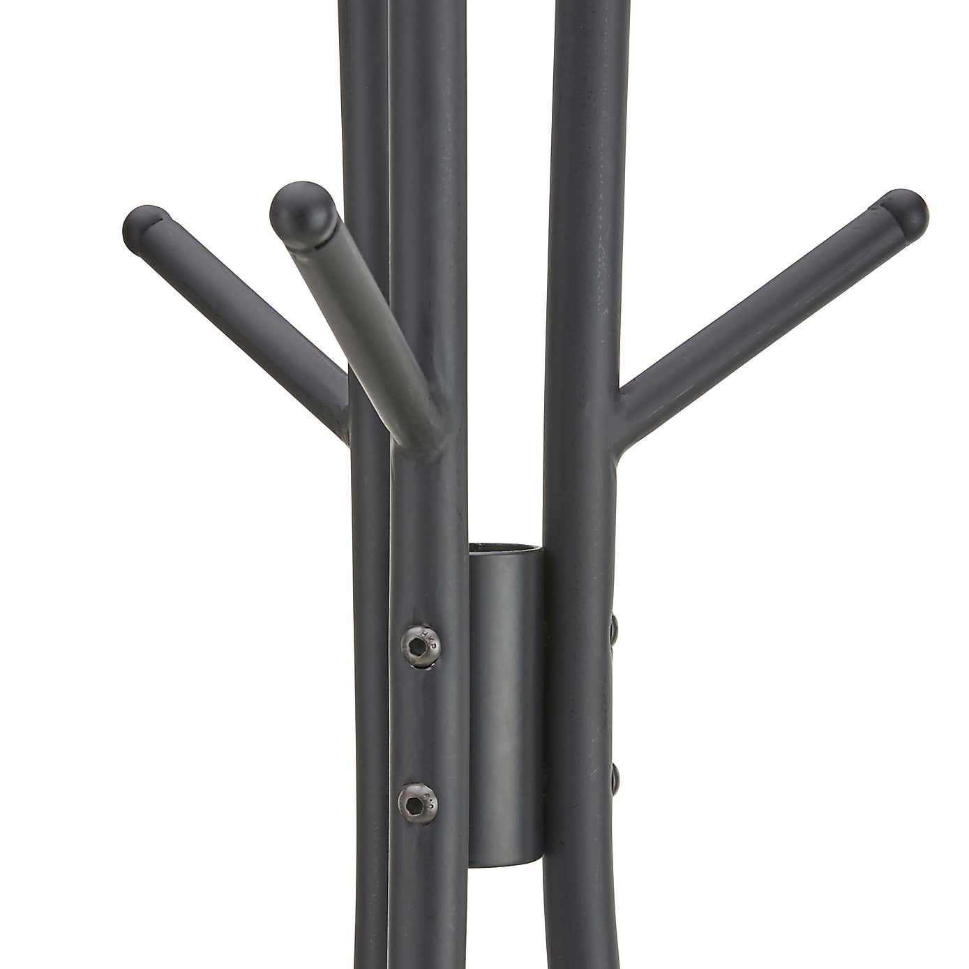 Metal Black Coat Stand