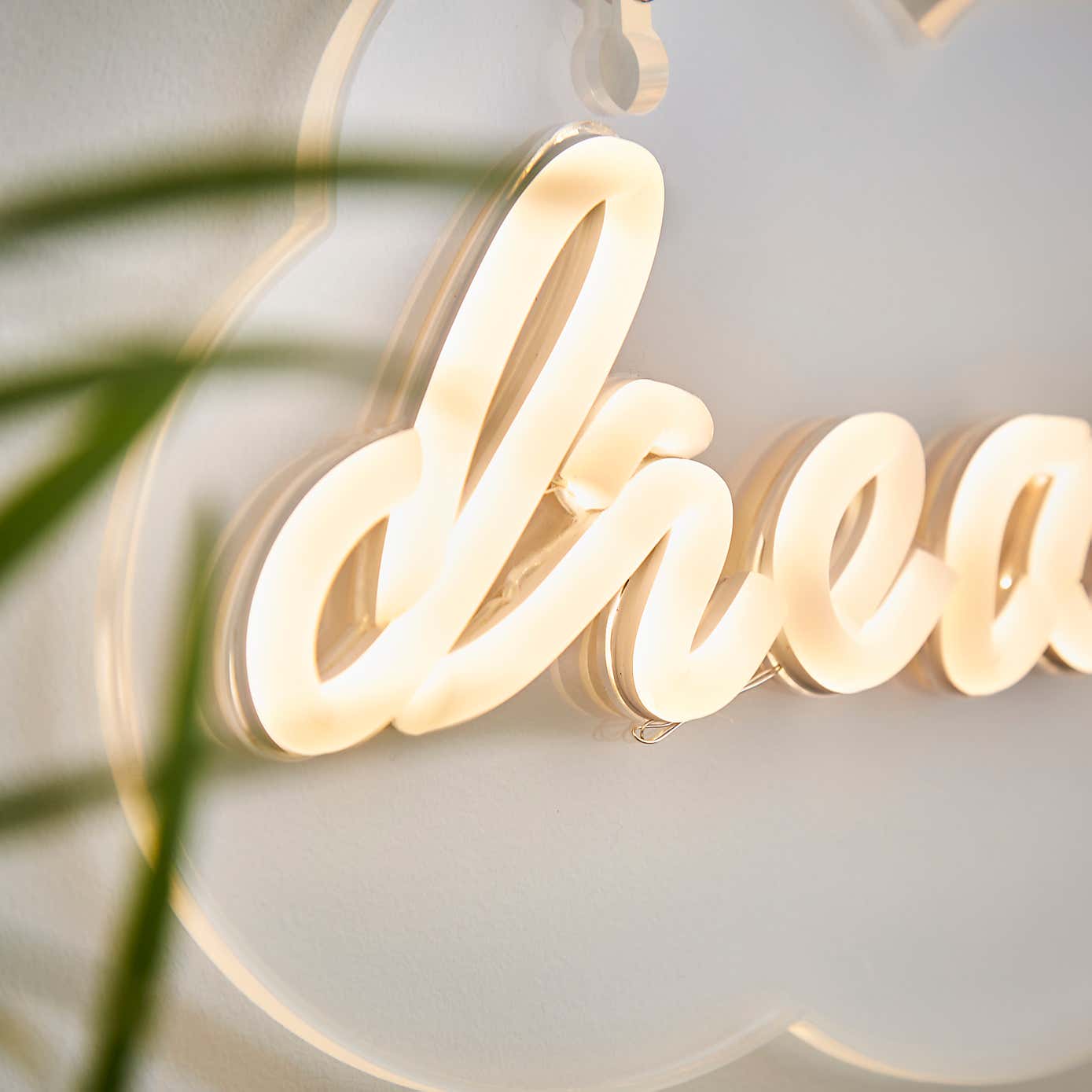 Dream Big Neon Sign