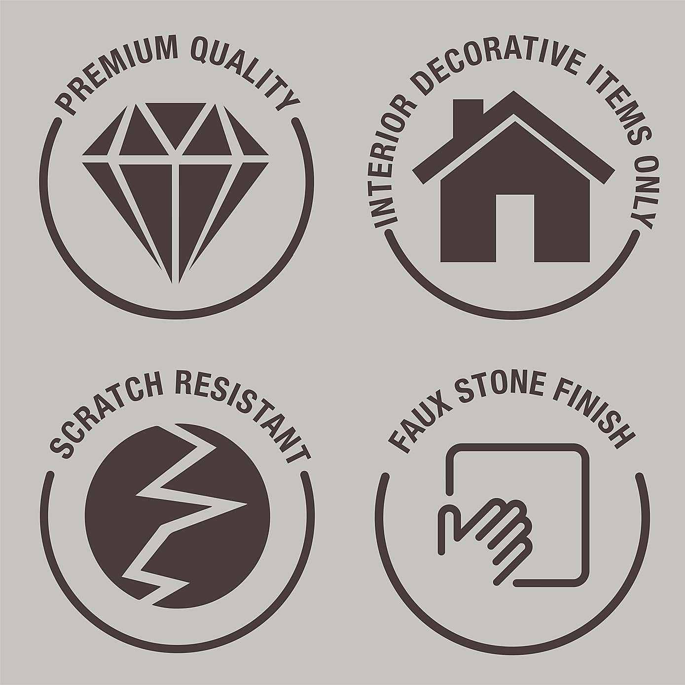 Rust-Oleum Stone Black Granite Spray Paint