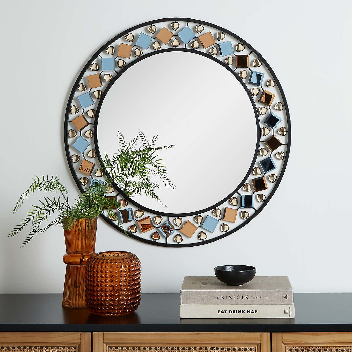 Global Gem Edge Mirror Black