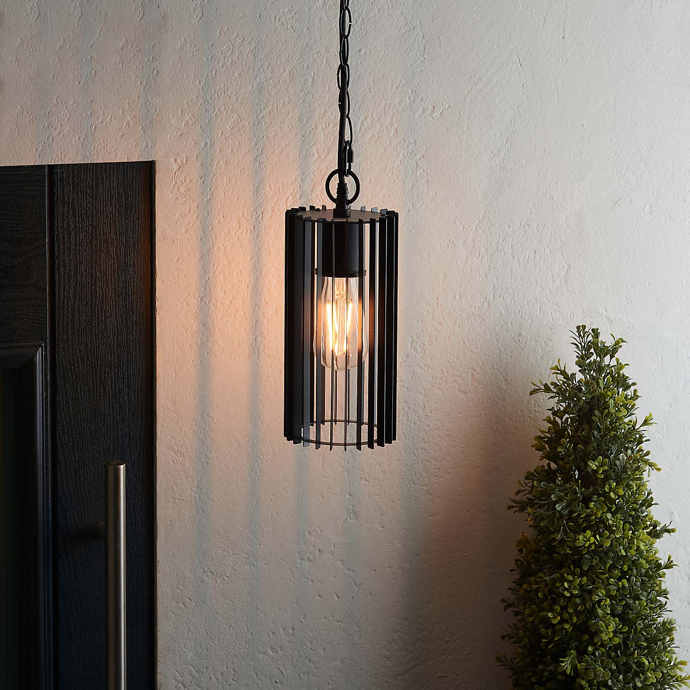 Reno Industrial Adjustable Outdoor Pendant Light