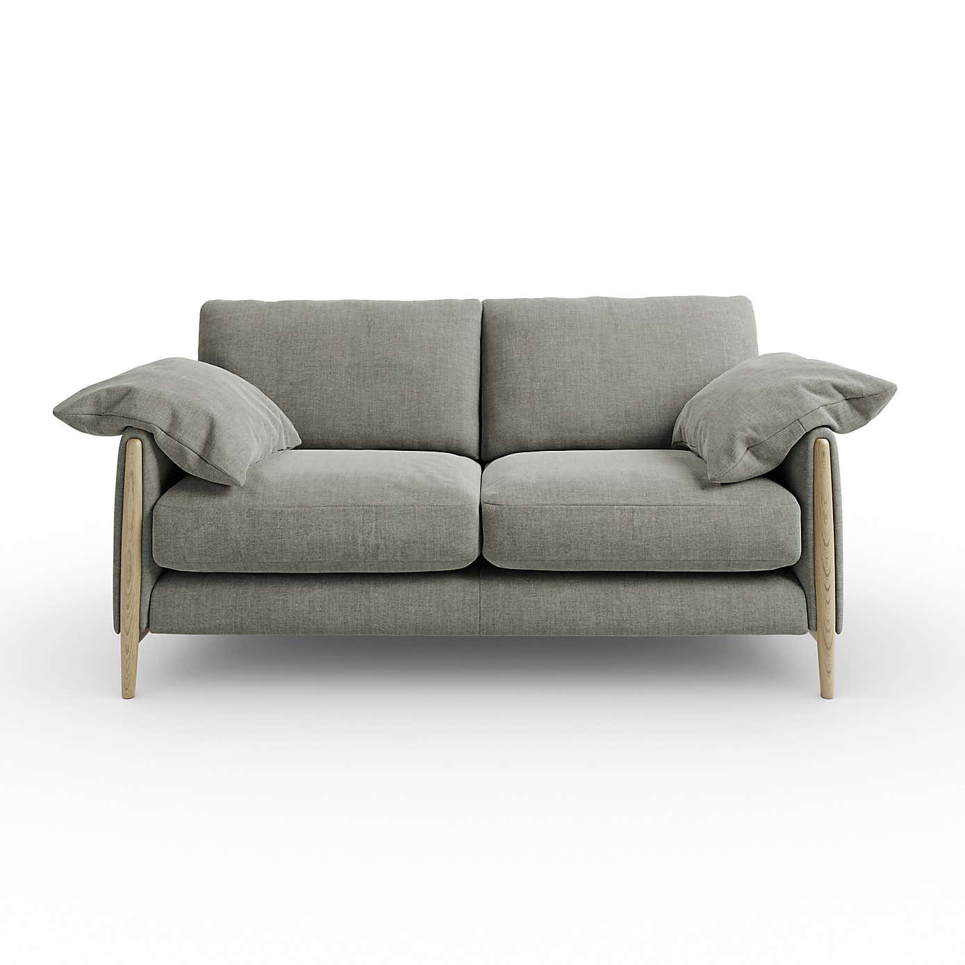 Hector Tonal Plush Chenille 3 Seater Sofa