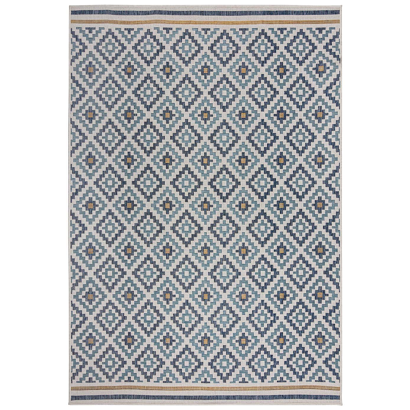 Geometric Tile Indoor Outdoor Rug
