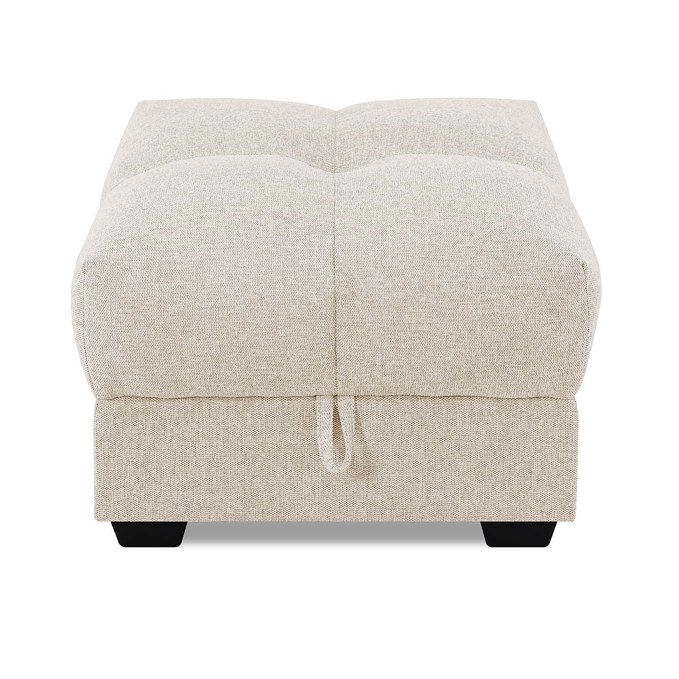 Margo Chenille Storage Ottoman