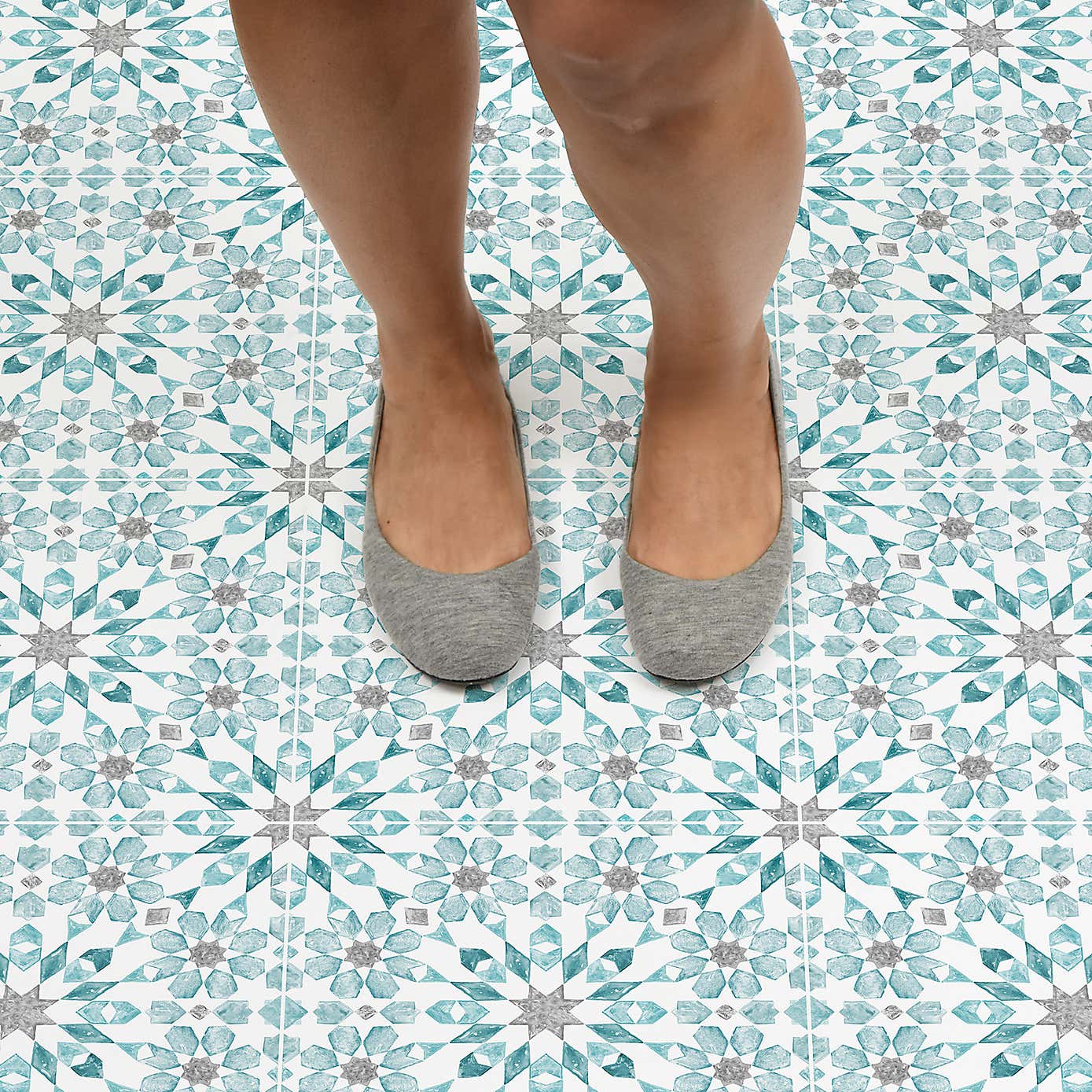 Floorpops Radiance Self Adhesive Floor Tiles