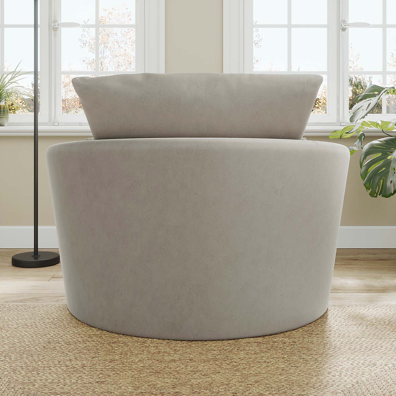 Blake Opulent Velvet Swivel Chair