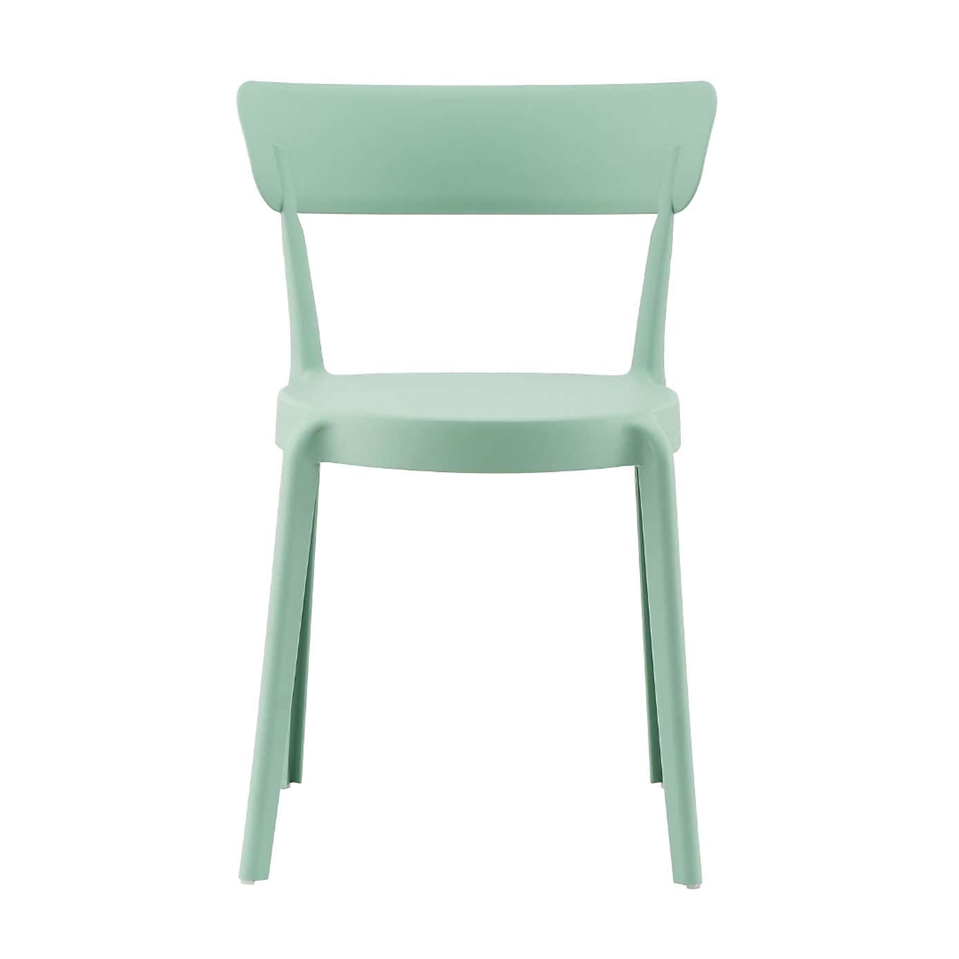 Fusion Living Plastic Bistro Dining Chair