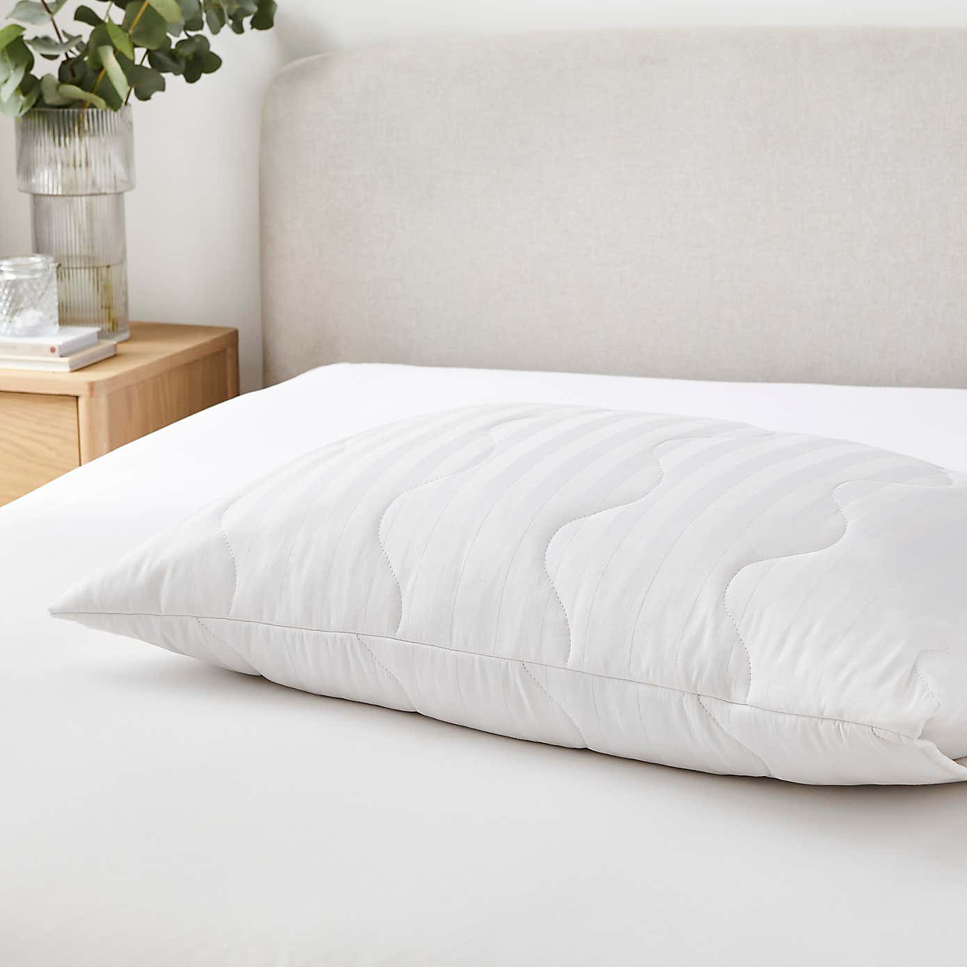 Hotel Luxury Cotton Pillow Protector Pair