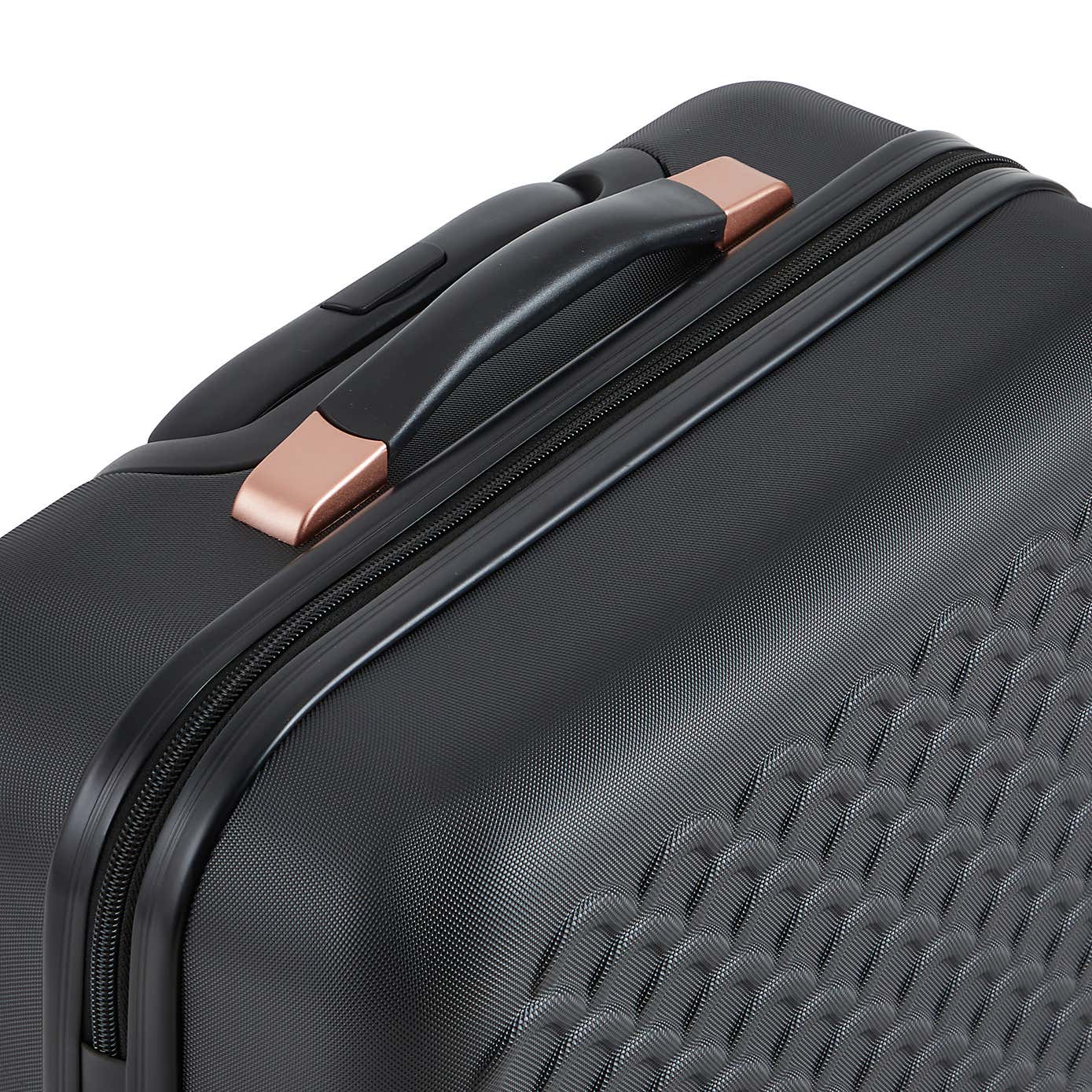 Scalloped Hard Shell Suitcase