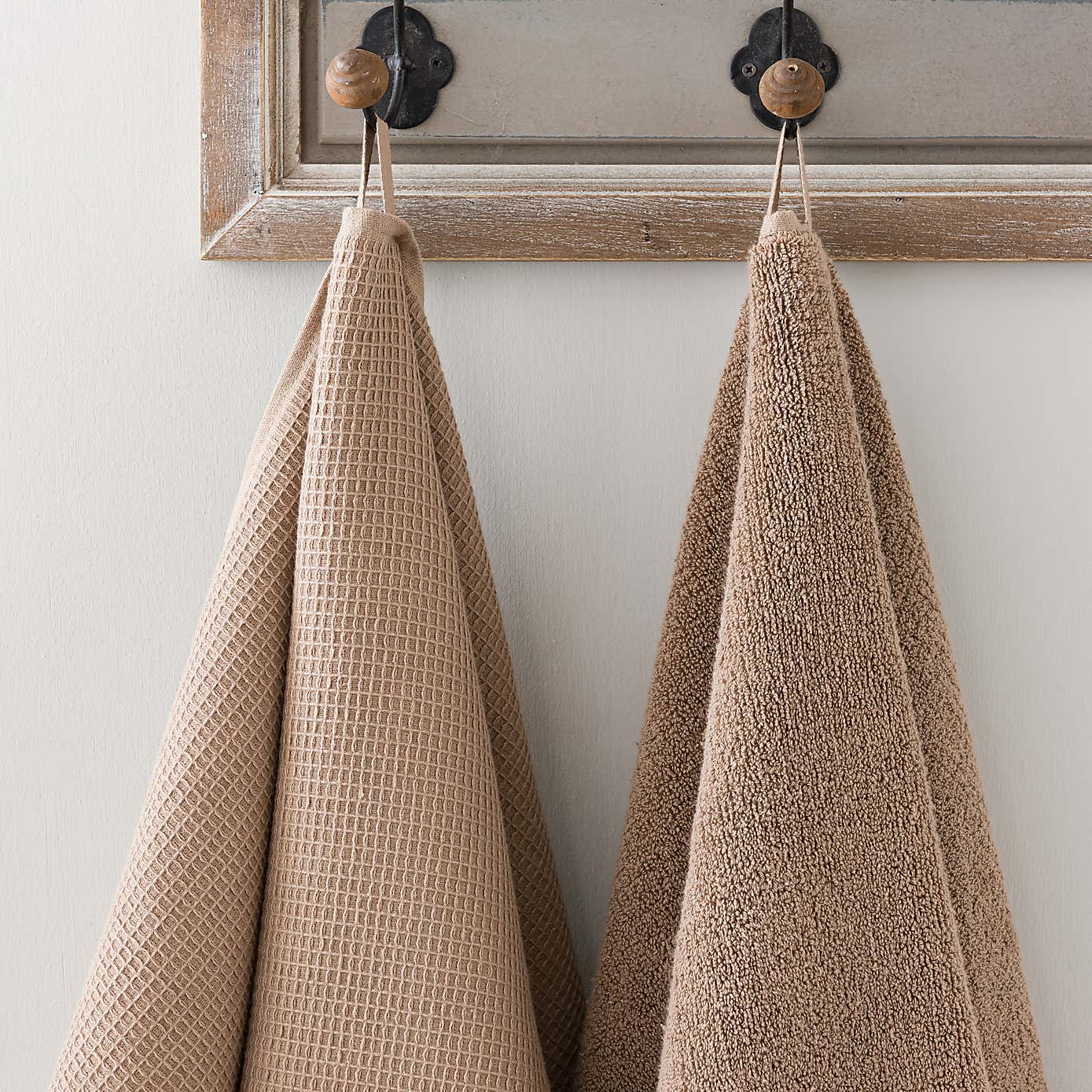 Organic Cotton Reversible Waffle Towel