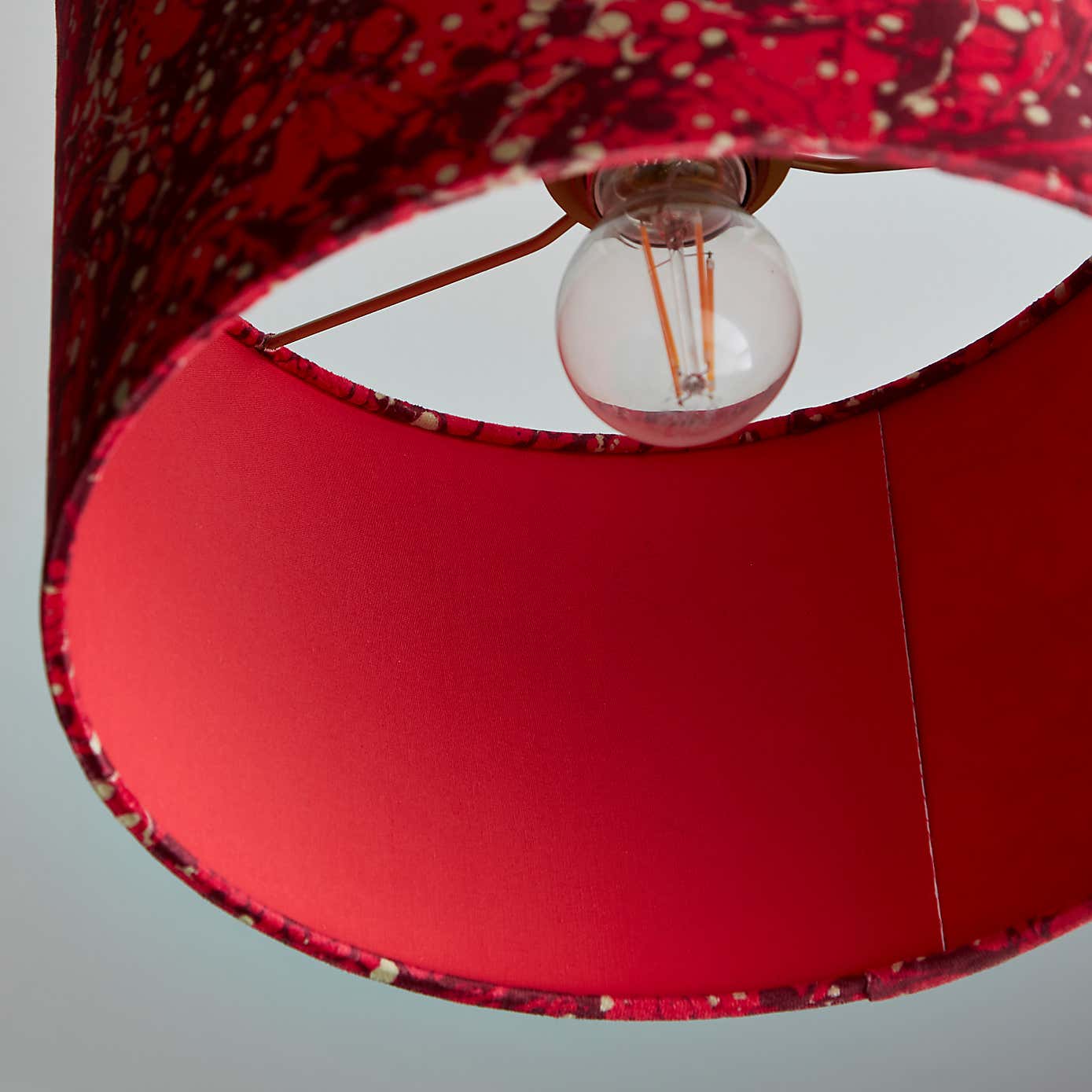 Marble Drum Lamp Shade