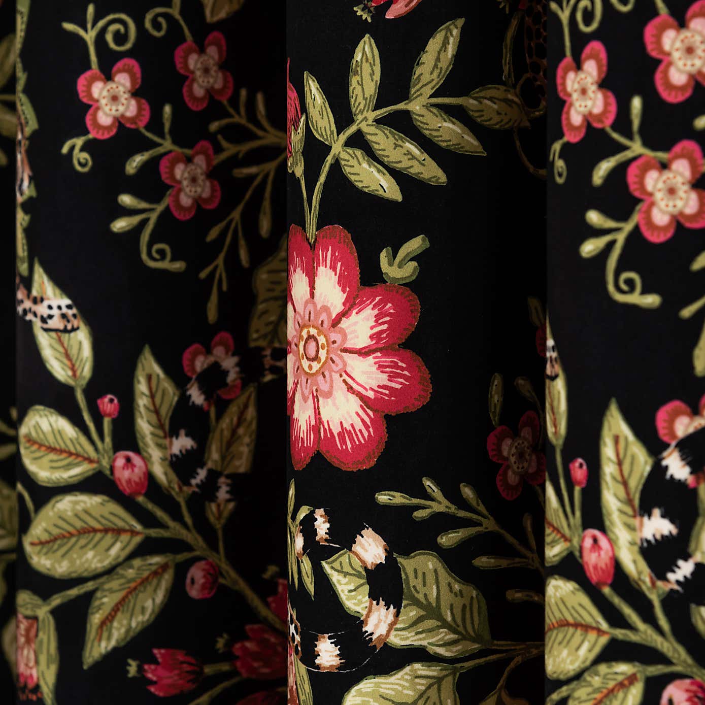 Paradise Cheetah Eyelet Curtains