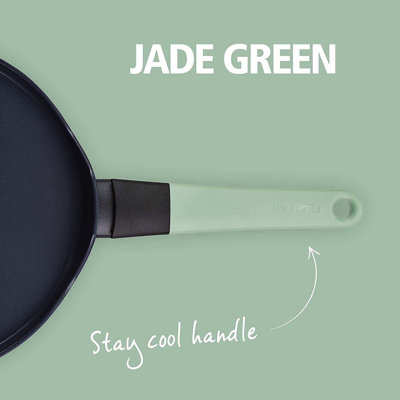 Brabantia Non-Stick Aluminium Pancake Pan, 25cm