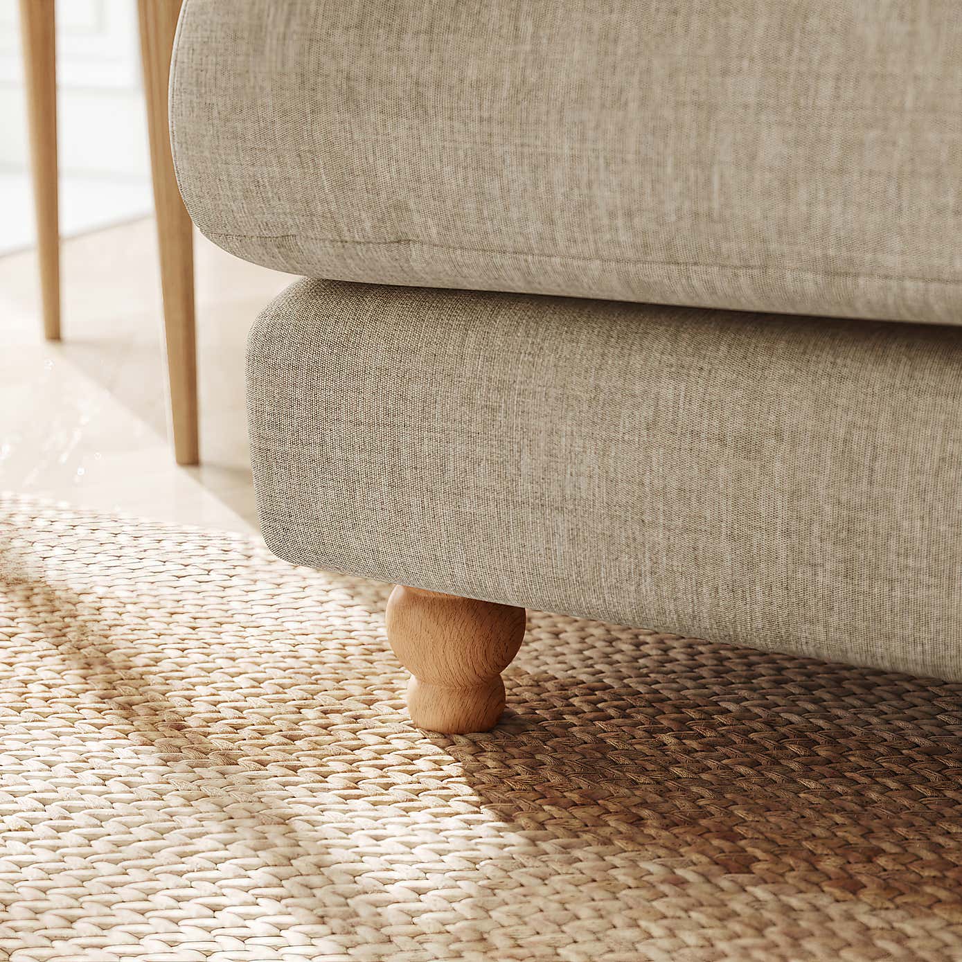 Slub Faux Linen Fabric Sample