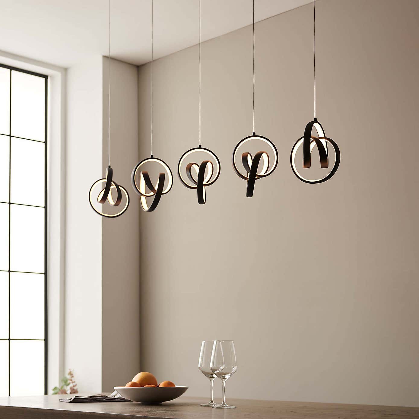 Vogue Rocco 5 Light Diner Fitting