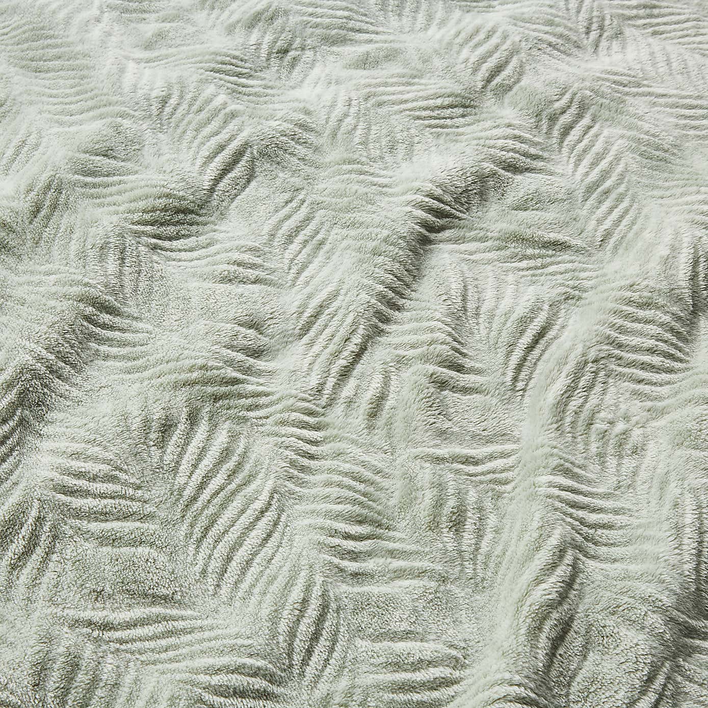 Leila Leaf Fleece Throw 130x170cm