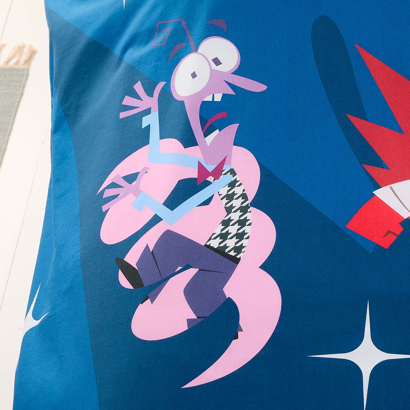 Inside Out Duvet Cover and Pillowcase Set