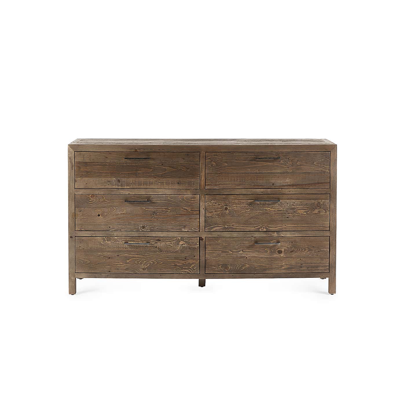 Homer 6 Drawer Wide Chest, Pine