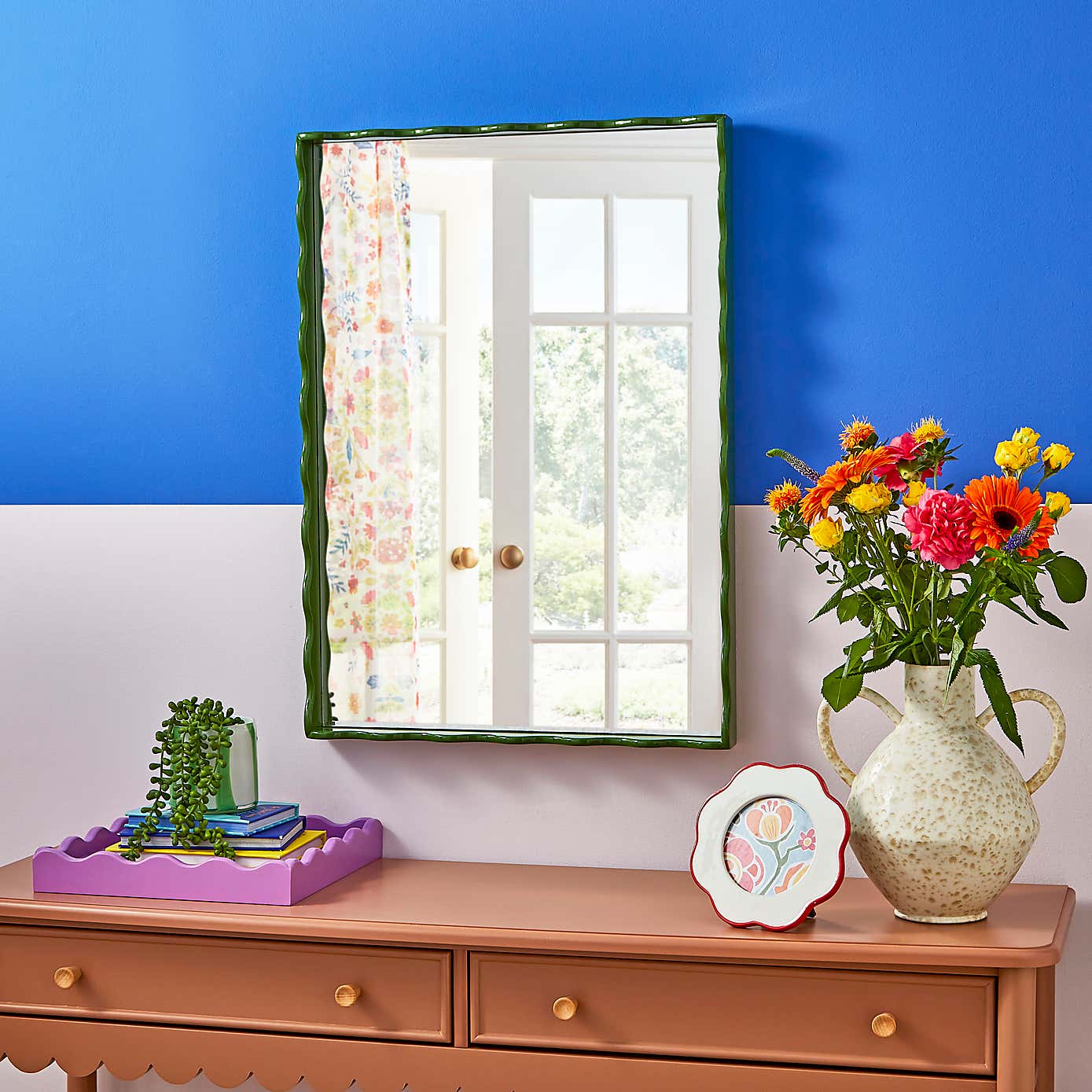 Sophie Robinson Rectangle Wiggle Wall Mirror
