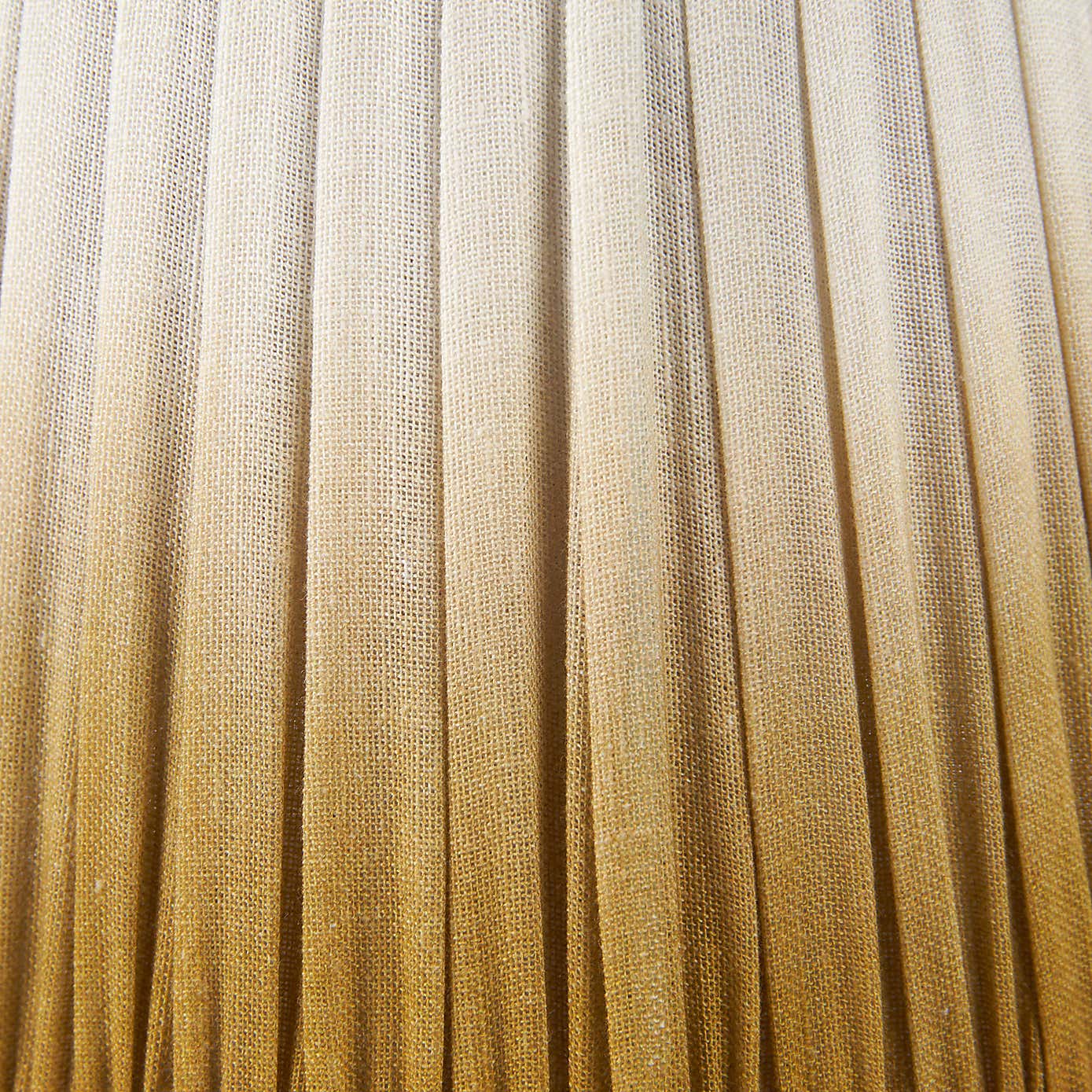 Scallop Ombre Soft Pleated Tapered Shade