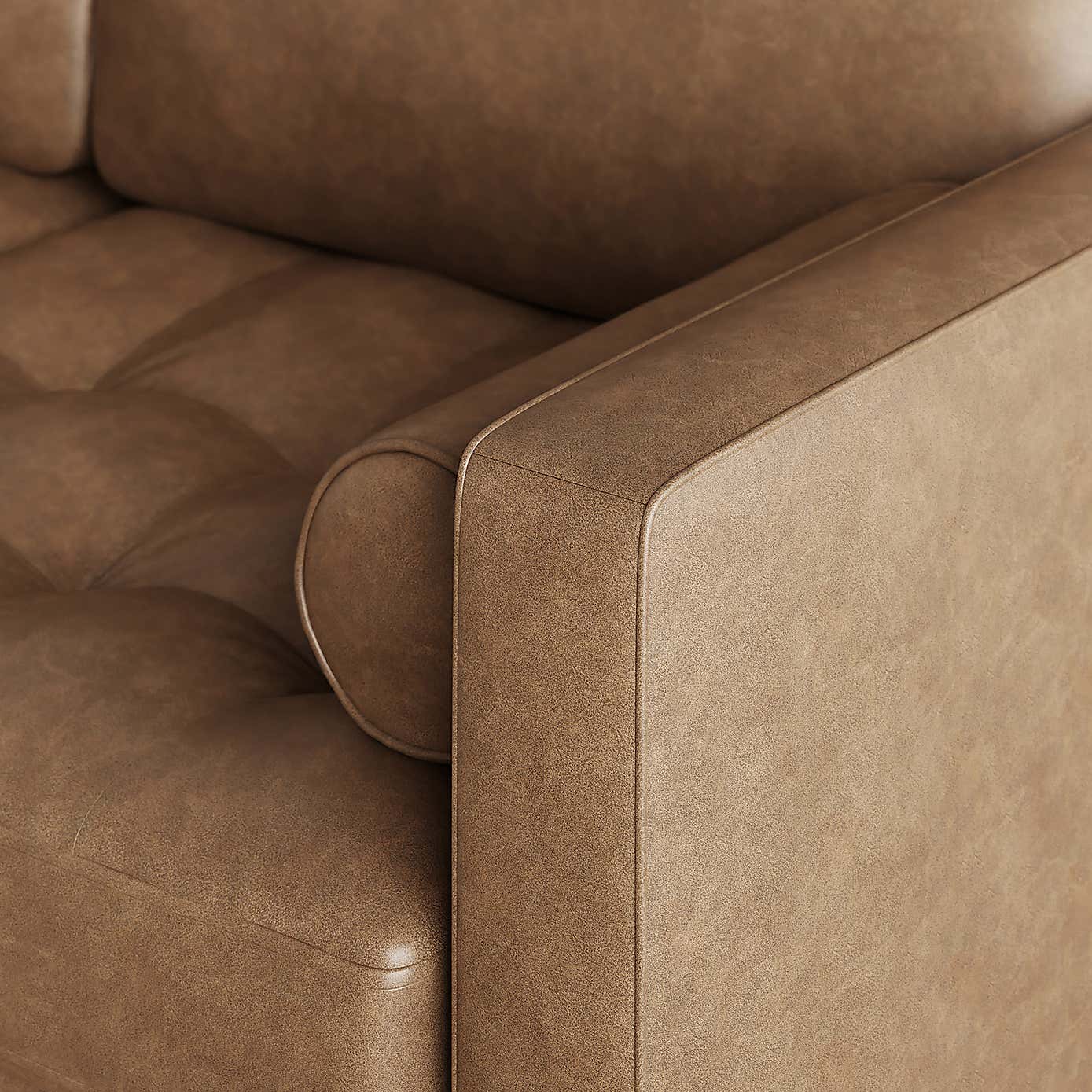 Zoe Faux Leather 3 Seater Double Sofa Bed