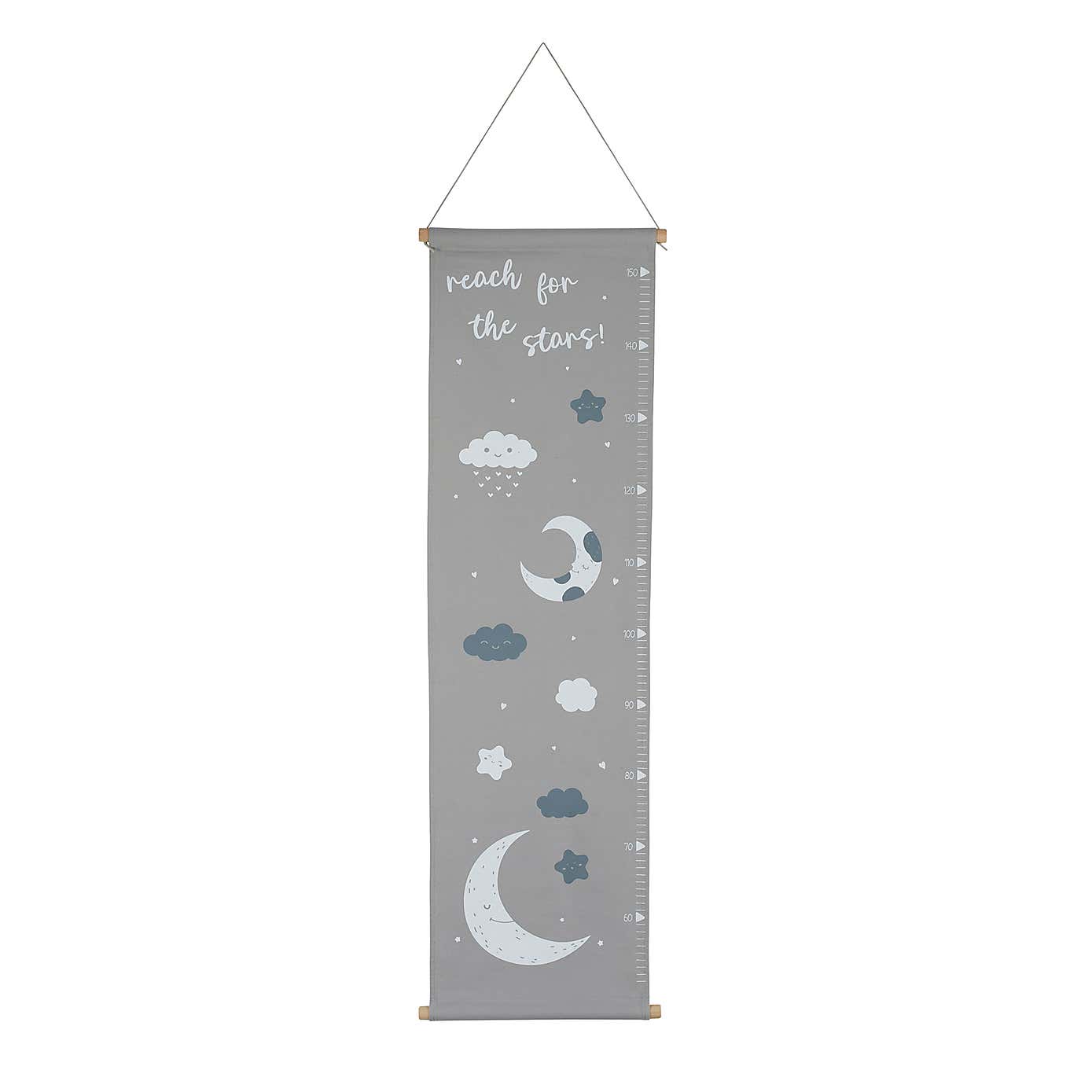 Ickle Bubba Cosmic Aura Wall Art & Growth Chart Set