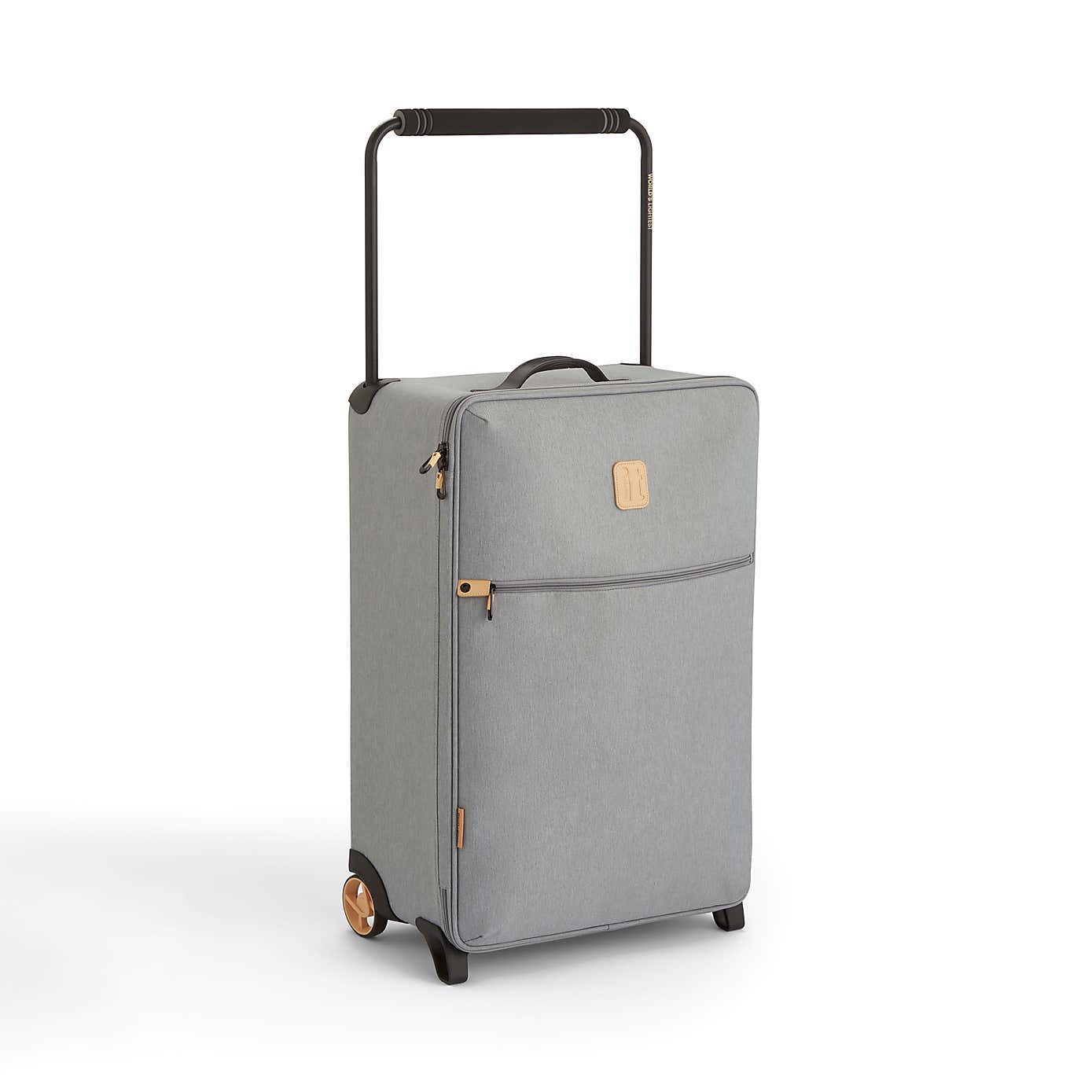 IT Luggage Worlds Lightest Grey Suitcase