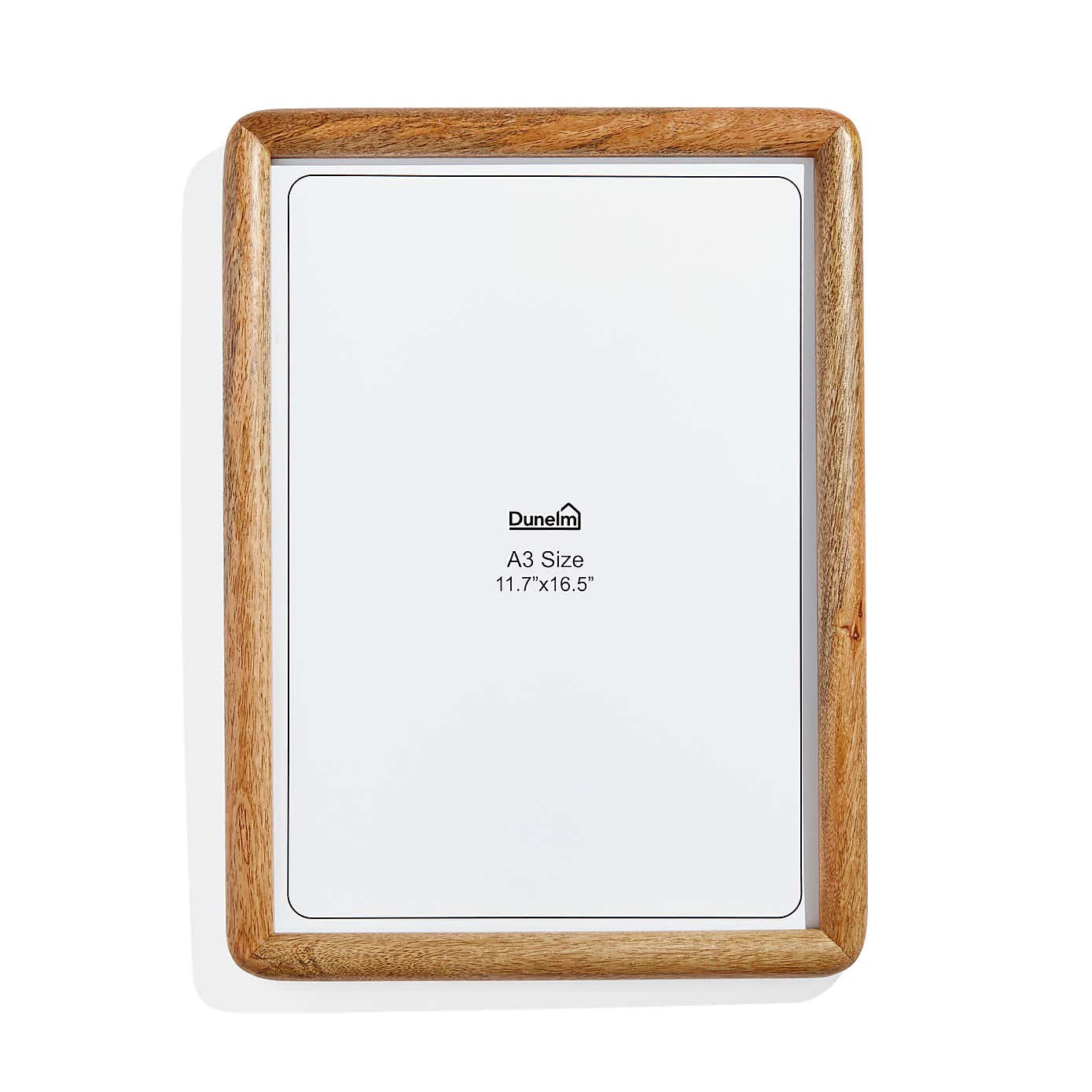 Rounded Edge Solid Wood Photo Frame