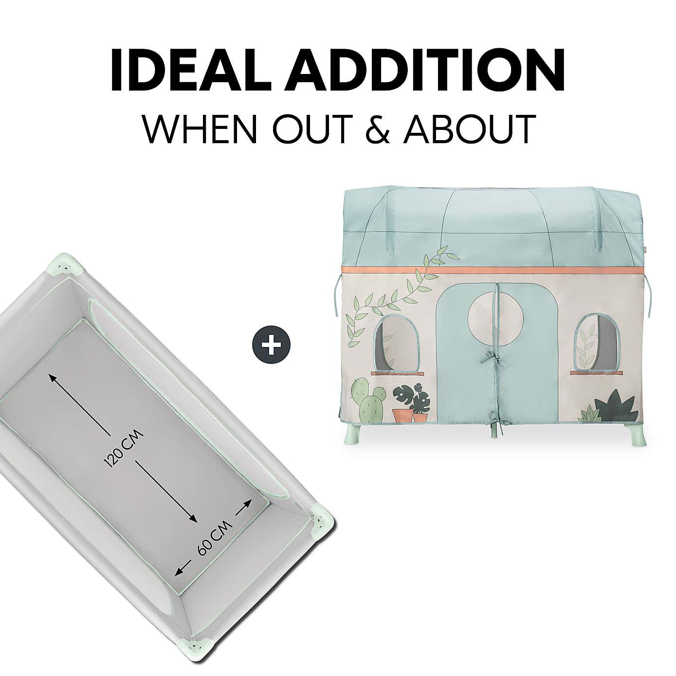 Hauck Plants Travel Bed Cover