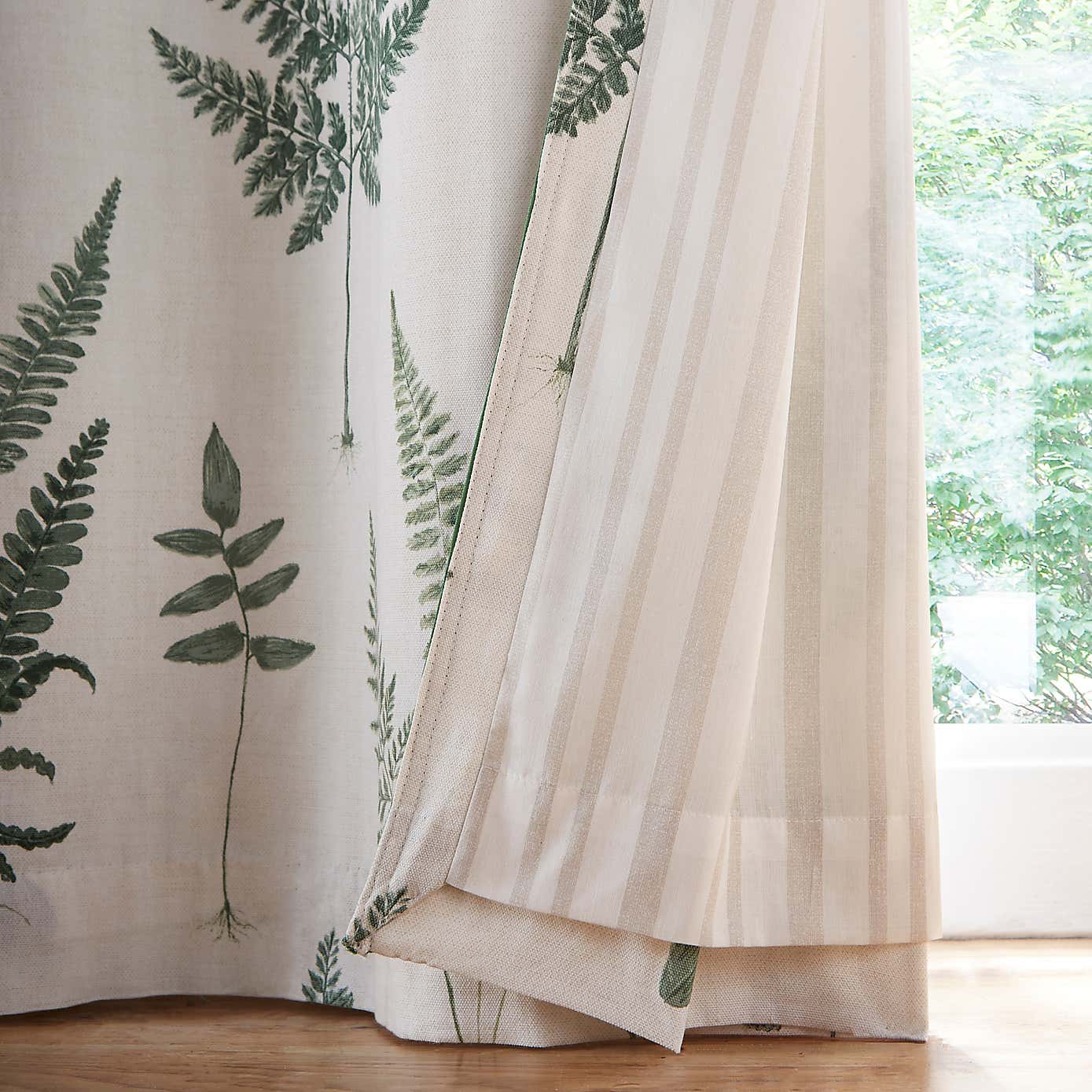 Fern Eyelet Curtains