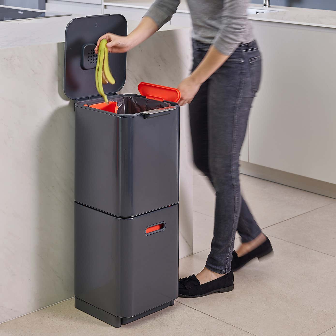 Joseph Joseph Totem Compact 40L Bin