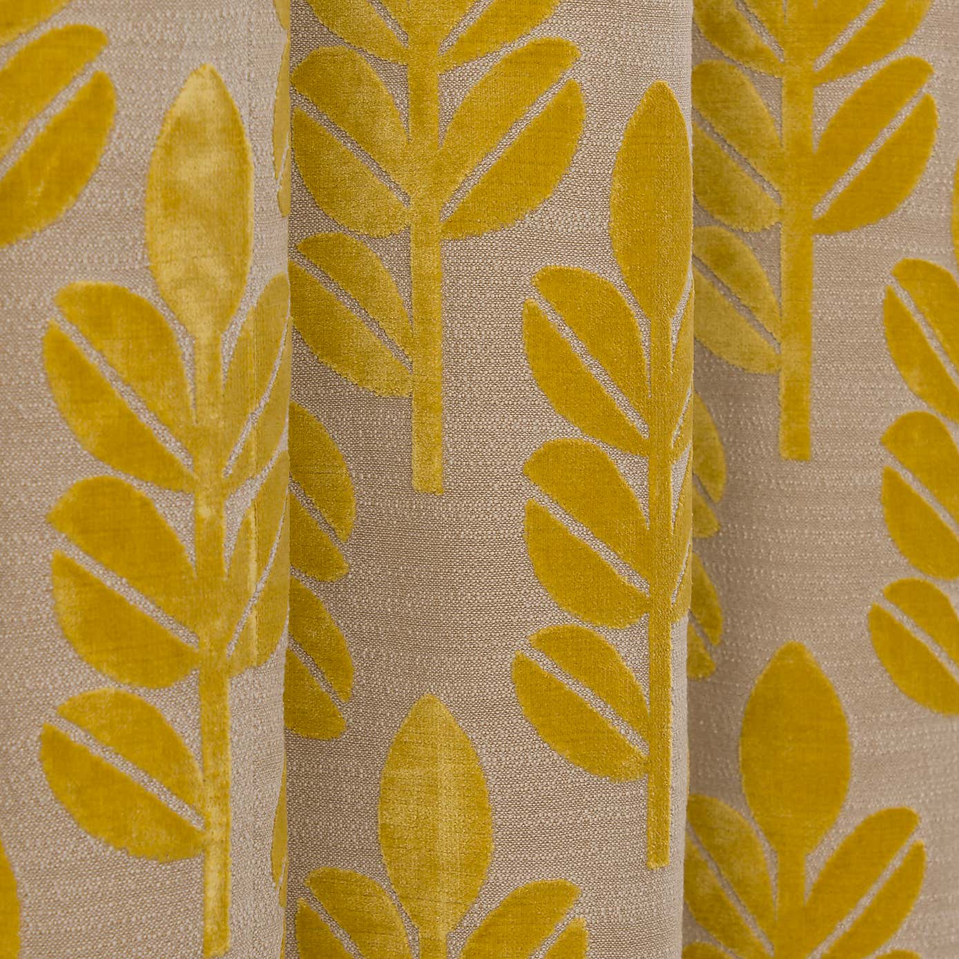 Annika Cut Velvet Eyelet Curtains