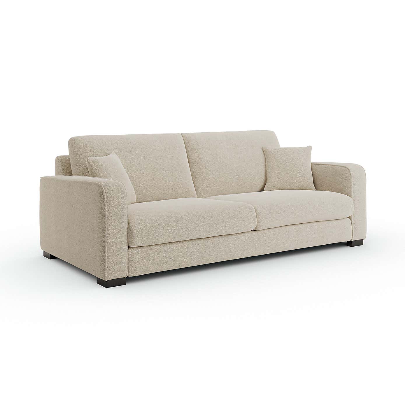 Carson Tonal Boucle 4 Seater Sofa