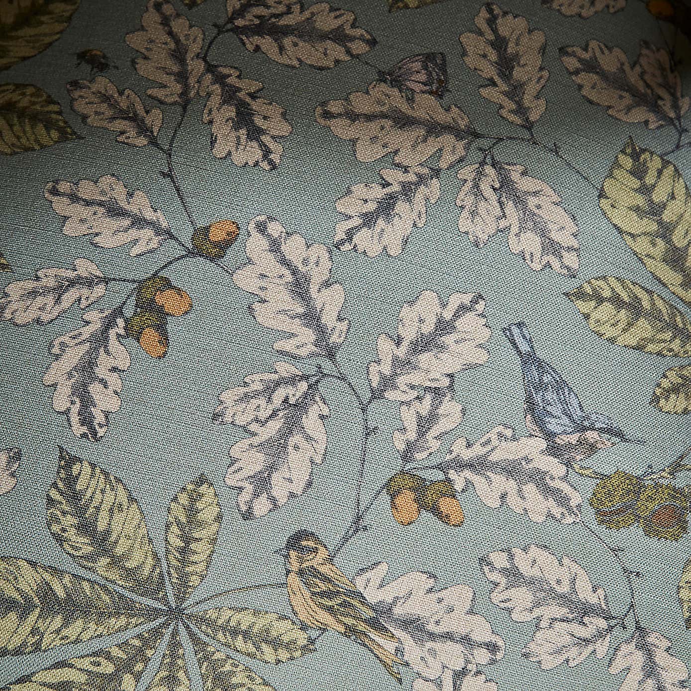 Bibury Button Back Chair Arboretum Print