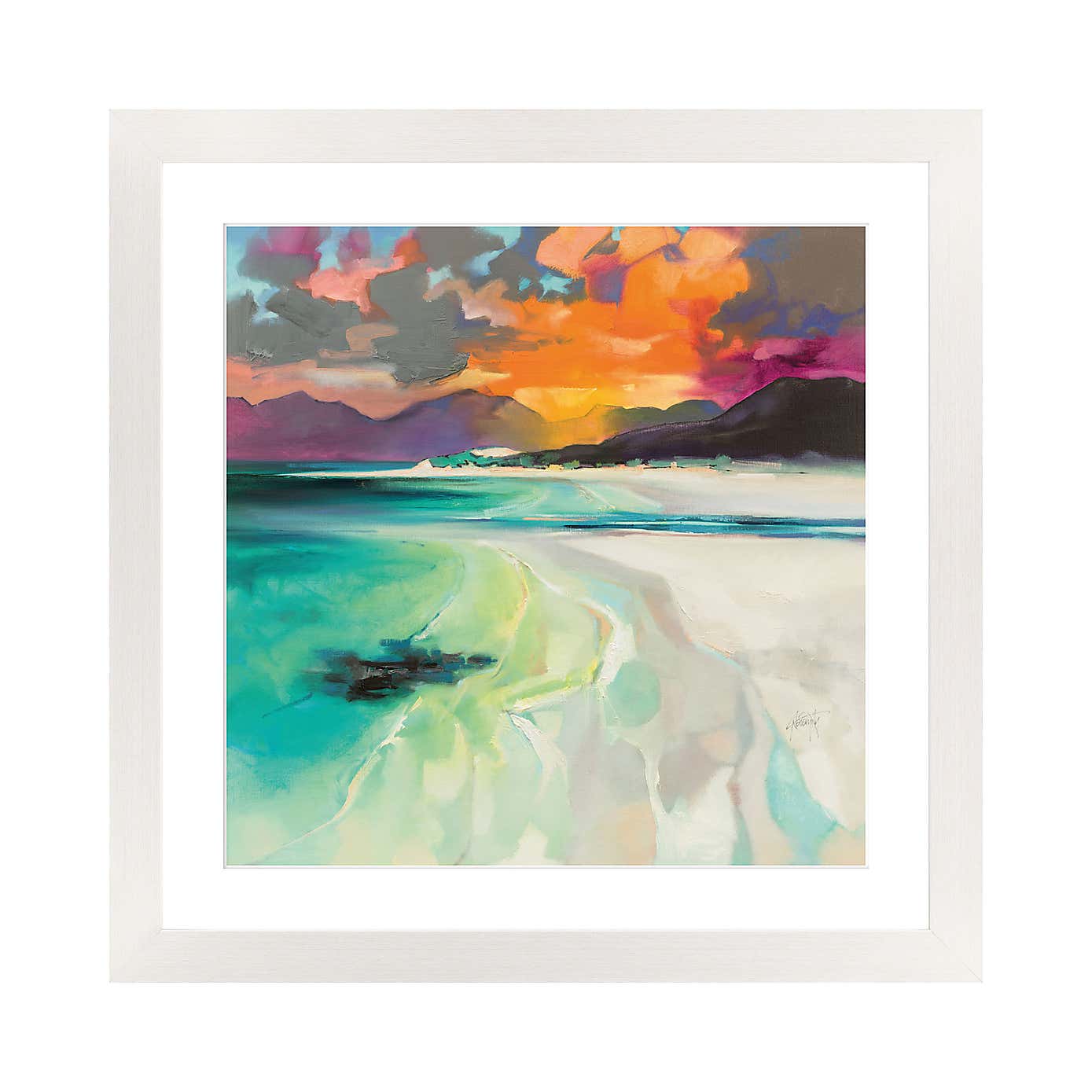 The Art Group Seilebost Framed Print