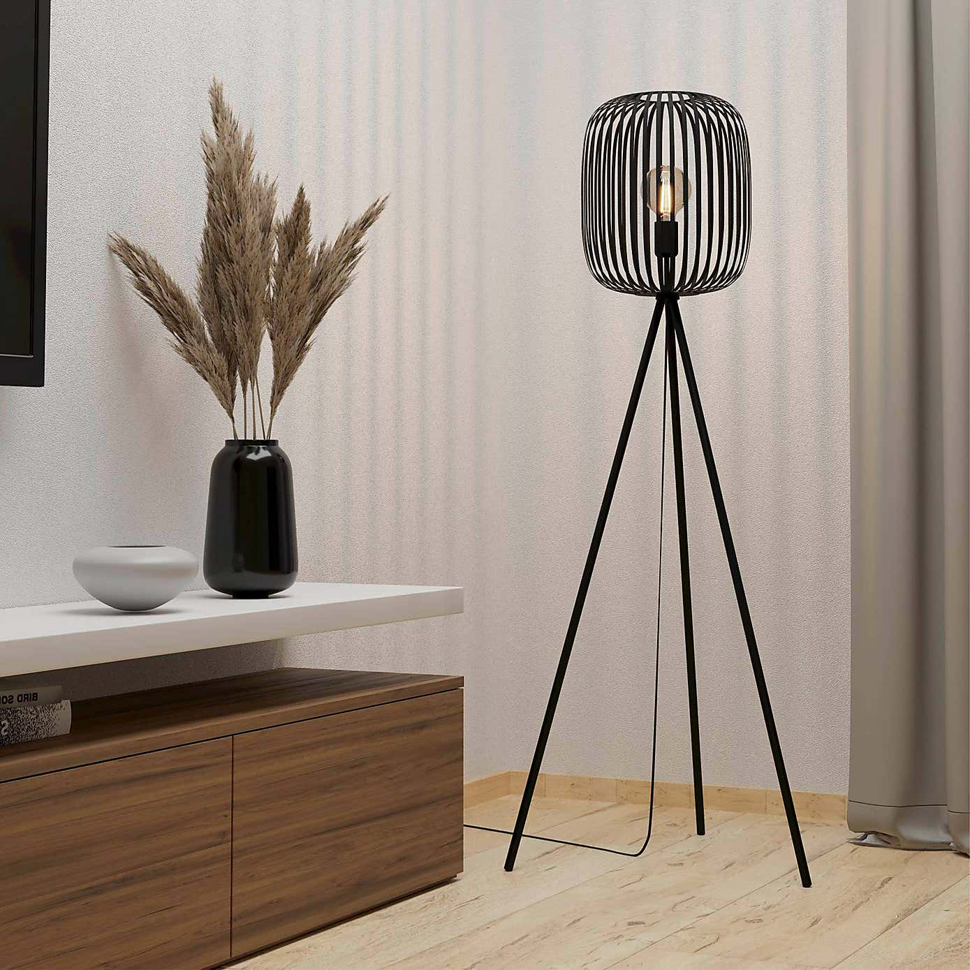 EGLO Romazzina Tripod Floor Lamp
