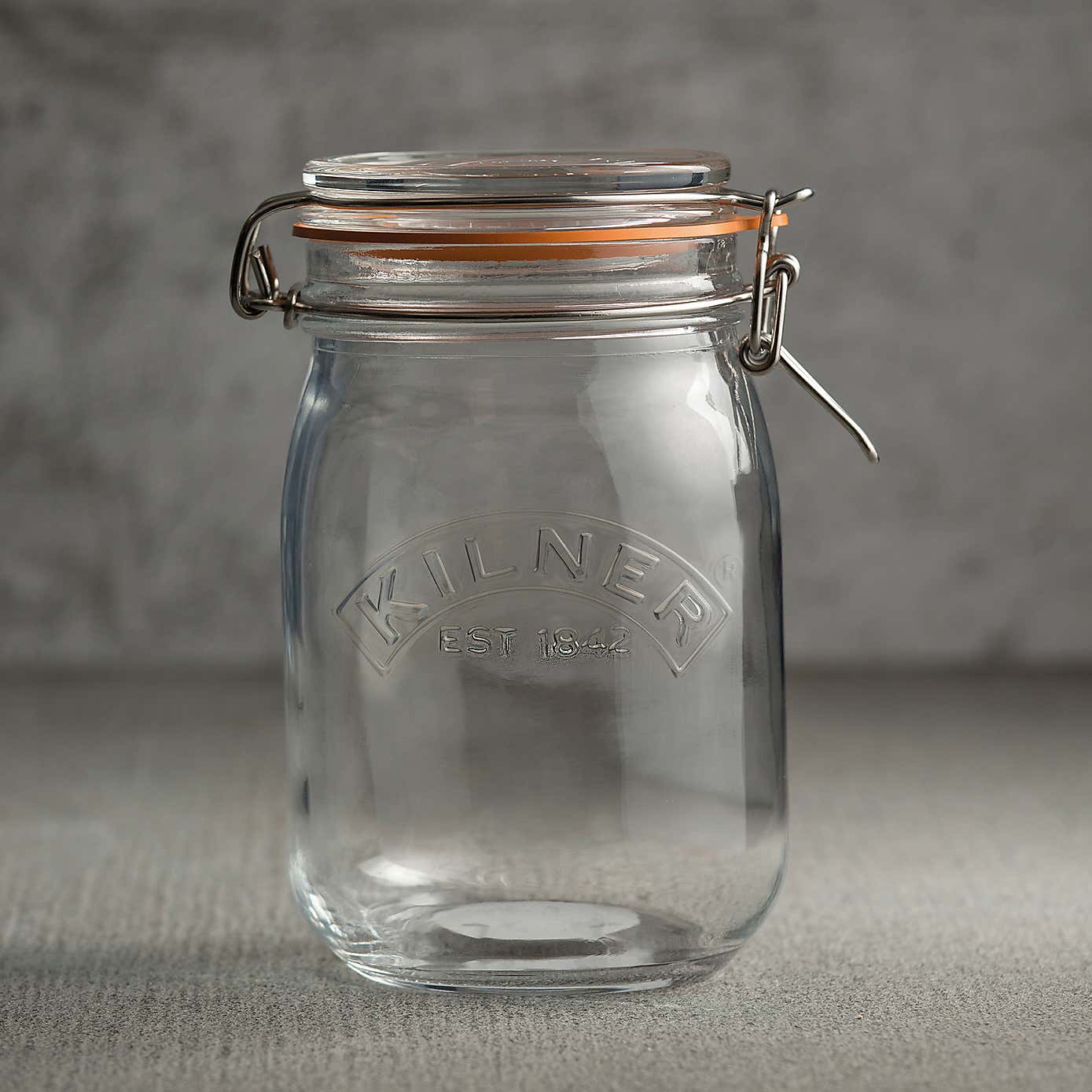 Kilner 1 Litre Round Clip Top Jar