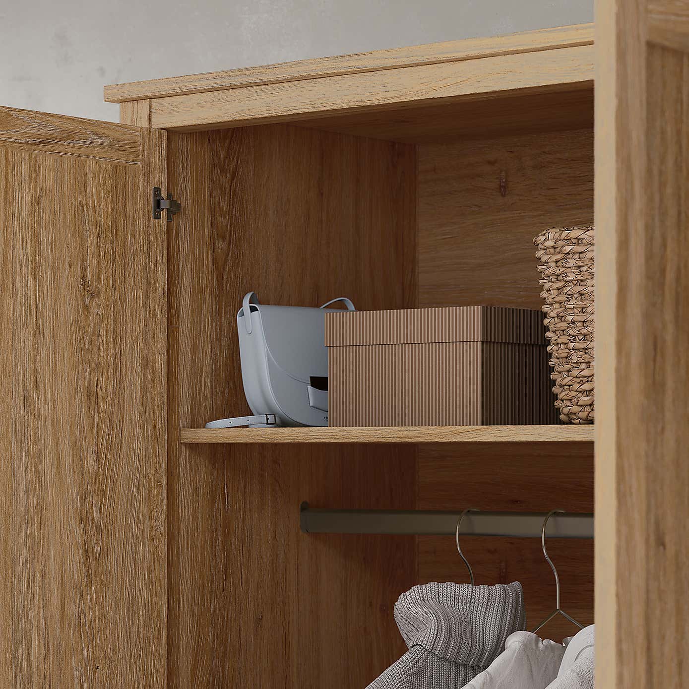 Olney Double Wardrobe