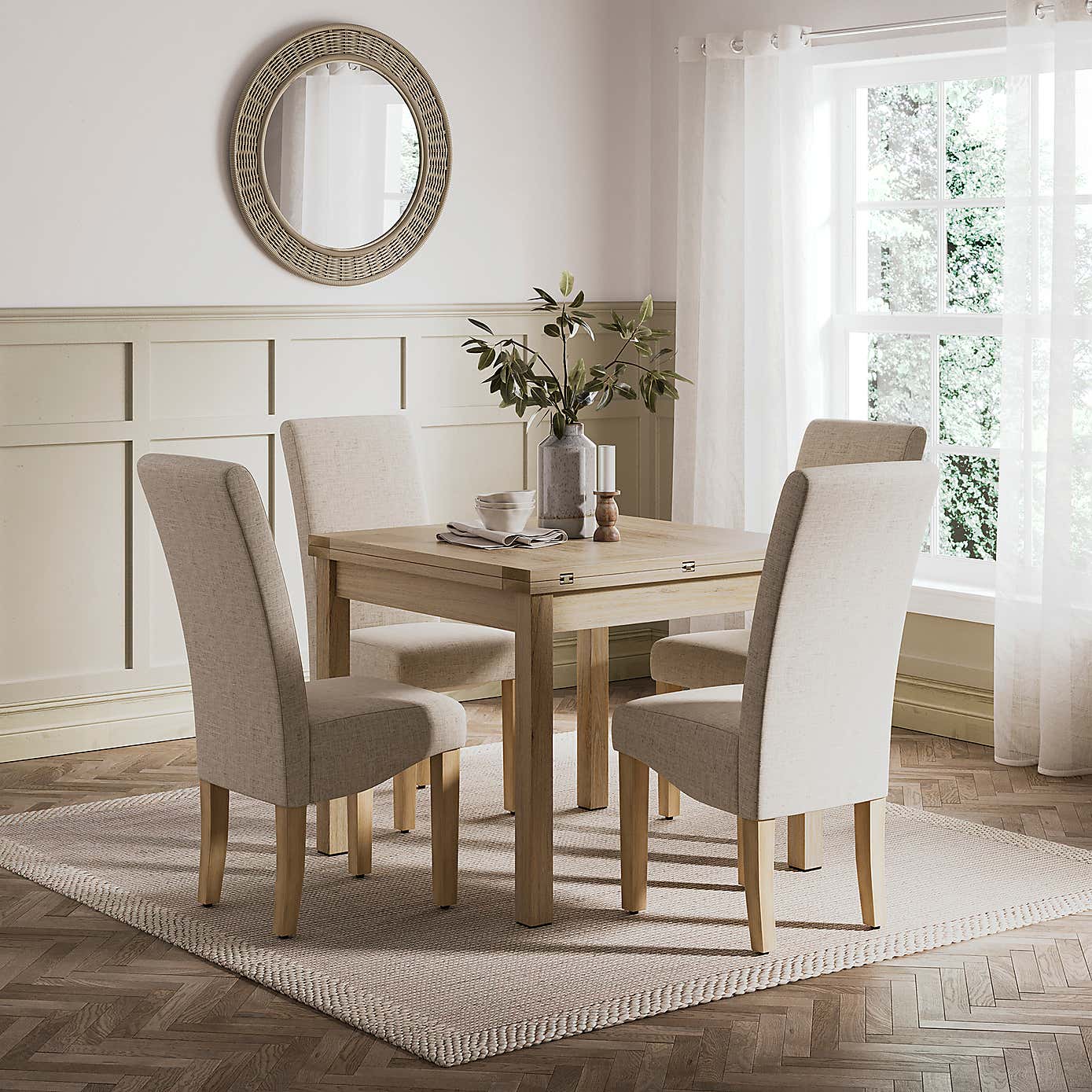 Olney Flip Top 4-6 Seater Dining Table