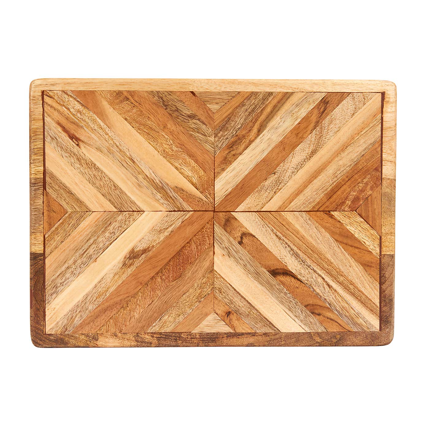 KitchenCraft Thick Wooden Butcher's Block Chopping Board