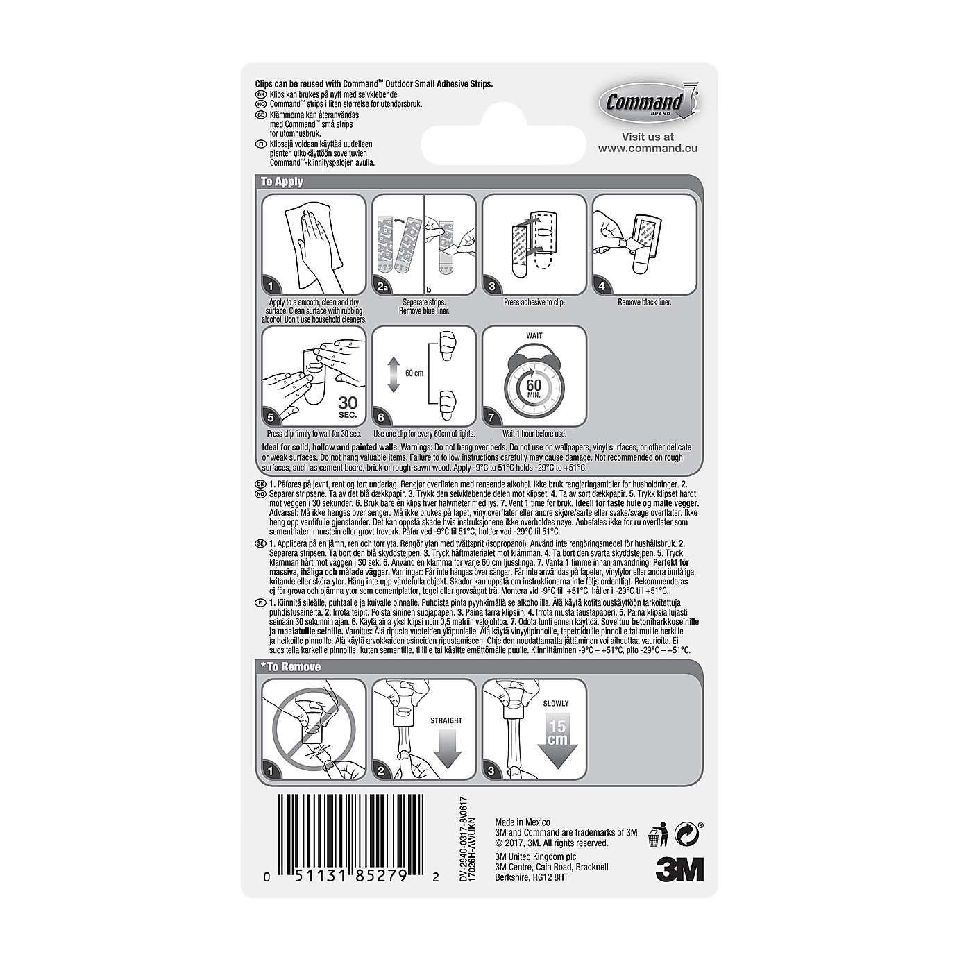 Command Outdoor Decorating Clips